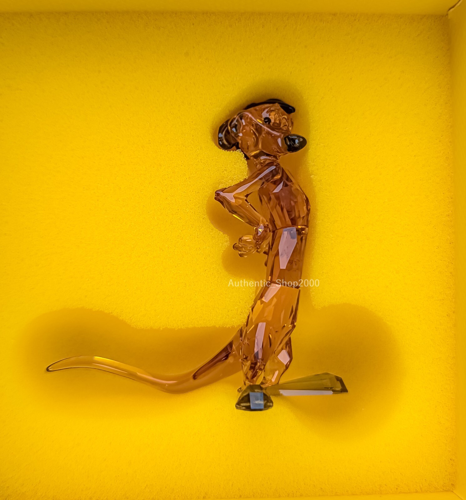 New 100% SWAROVSKI Crystal Disney The Lion King Timon Figurine Display 5680916