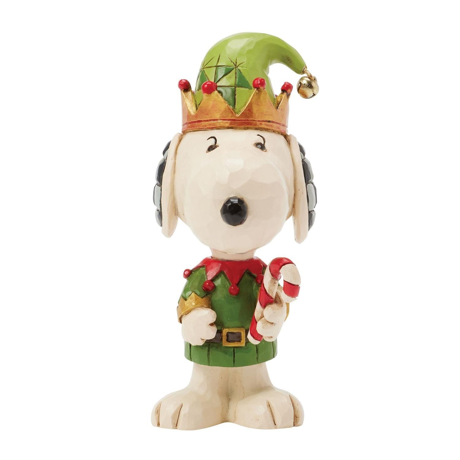 Jim Shore Peanuts SNOOPY CHRISTMAS ELF MINI FIGURINE 6017239 NEW 2025