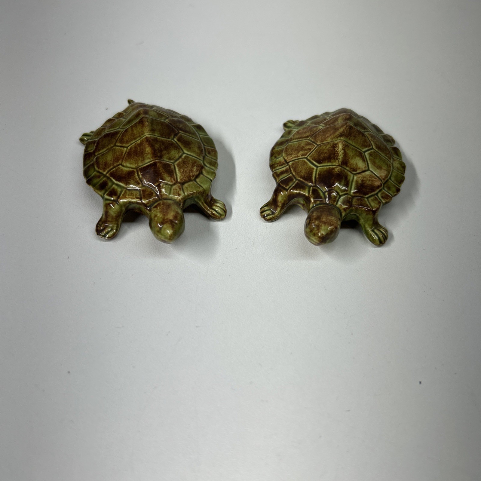 VTG Ceramic Naughty Anatomically Correct Turtles Boy And Girl Figurines