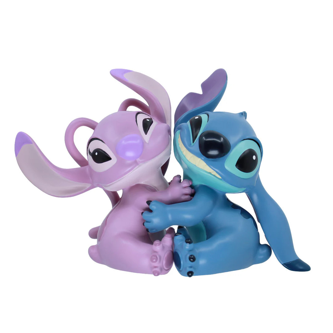 Disney Showcase STITCH & ANGEL BOOKENDS 6016318 BRAND NEW