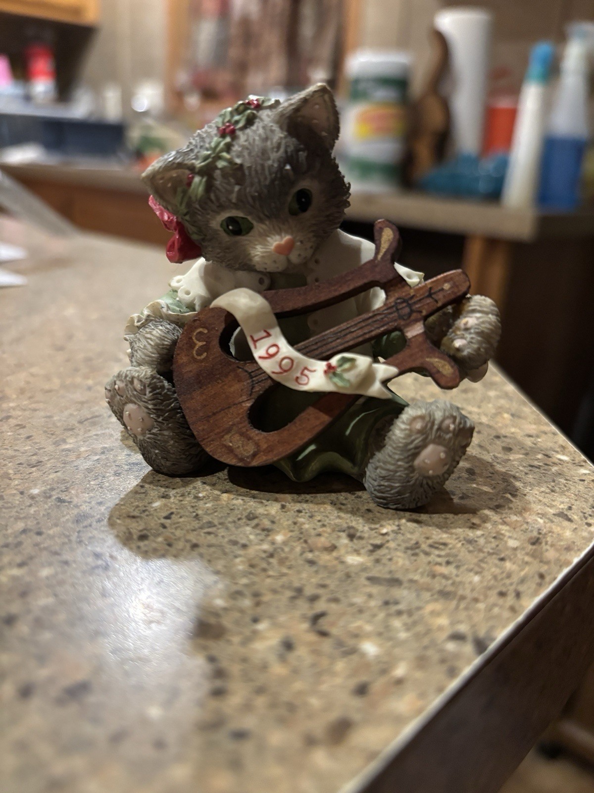 Calico Kittens Figurine