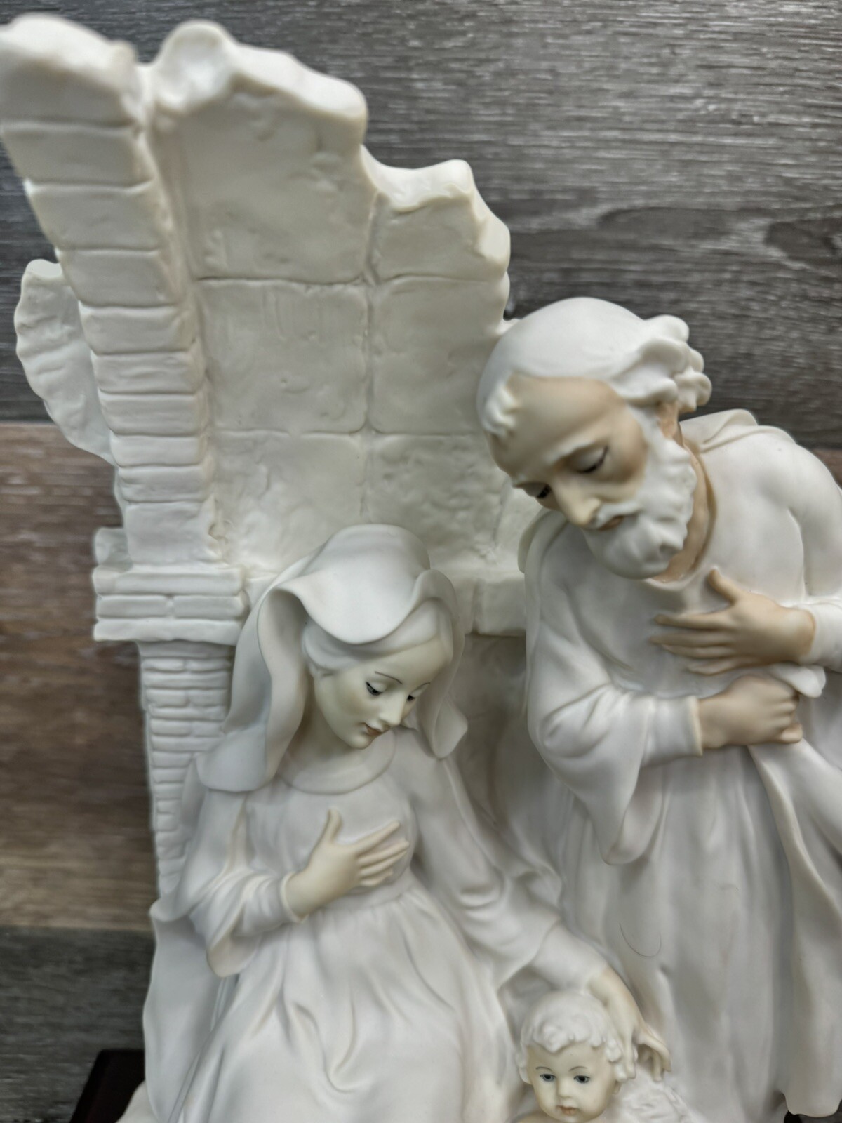 Vintage Giuseppe Armani Nativity Sculpture Florence d’Arte Studio Italy 12.5×10”