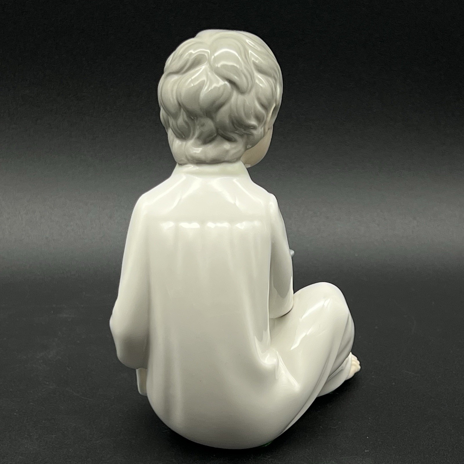Vintage Zaphir By Lladro Boy With Candle 6.25” Made In Spain