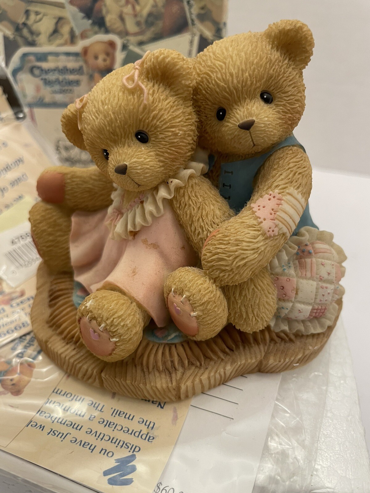 CHERISHED TEDDIES – RUTH AND GENE – EVEN WHEN WE DON’T SEE EYE TO EYE