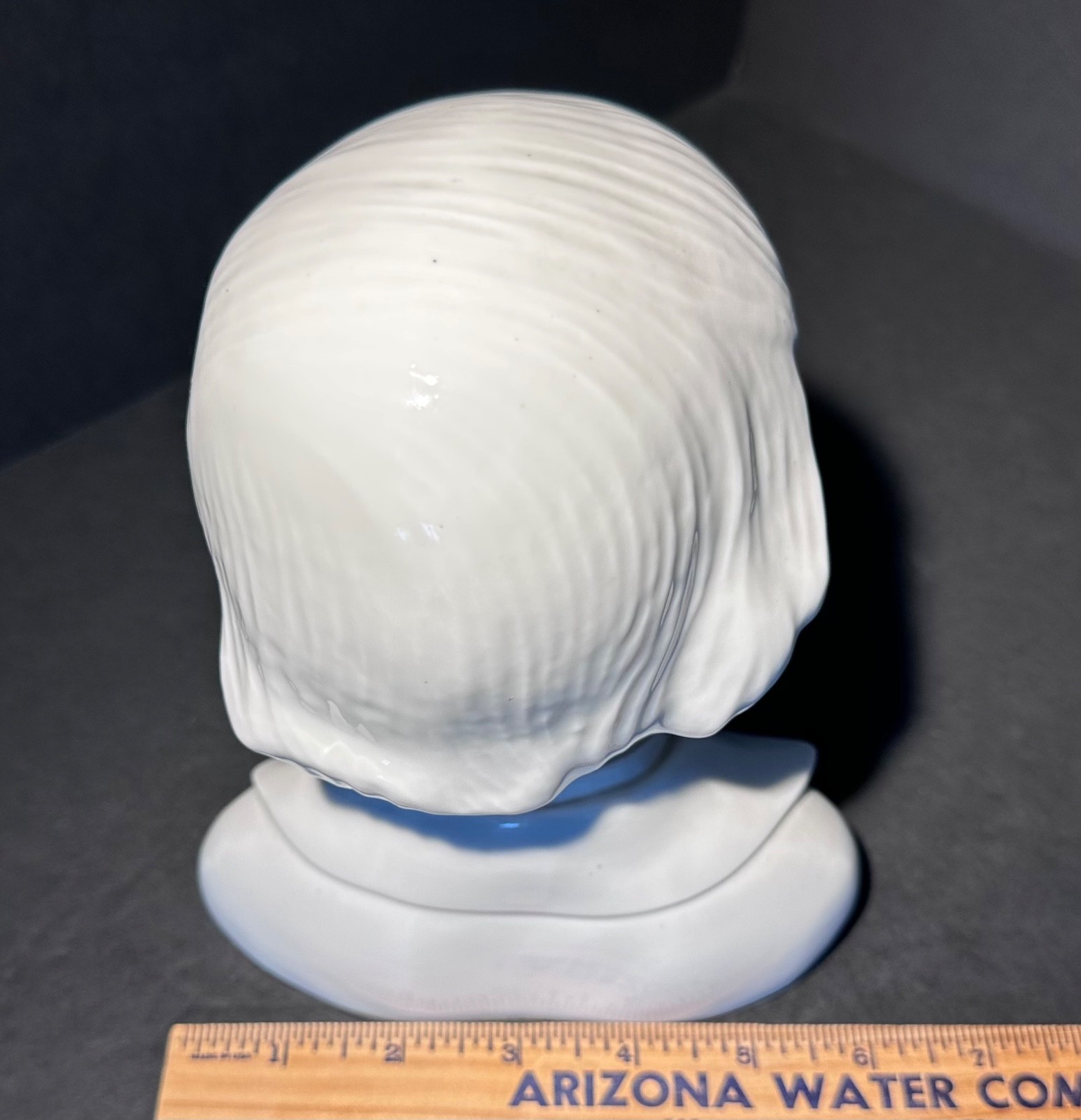 Vintage Augarten Porcelain Vienna Bust of Young Boy Authentic Blue Shield Crown