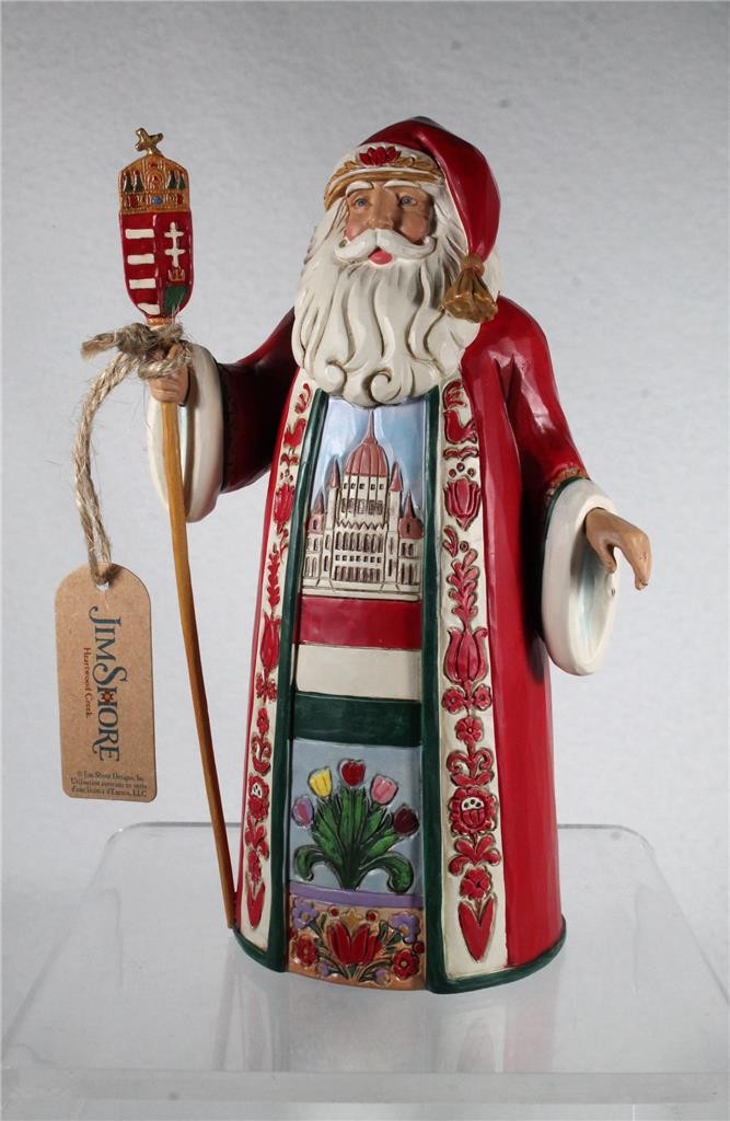 Jim Shore Heartwood Creek – MIKULAS – 2026 Figurine Hungarian Santa -6019099 NIB