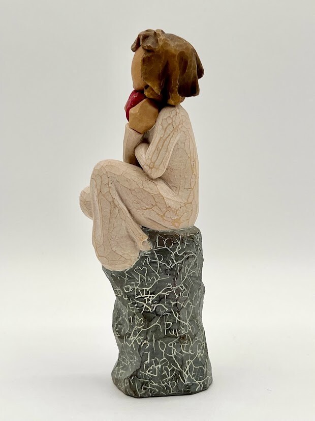 Willow Tree ~ “Always” Figurine on Rock🪨 ~ #27180 ~ Susan Lordi ~ 2012 ~ MINT!