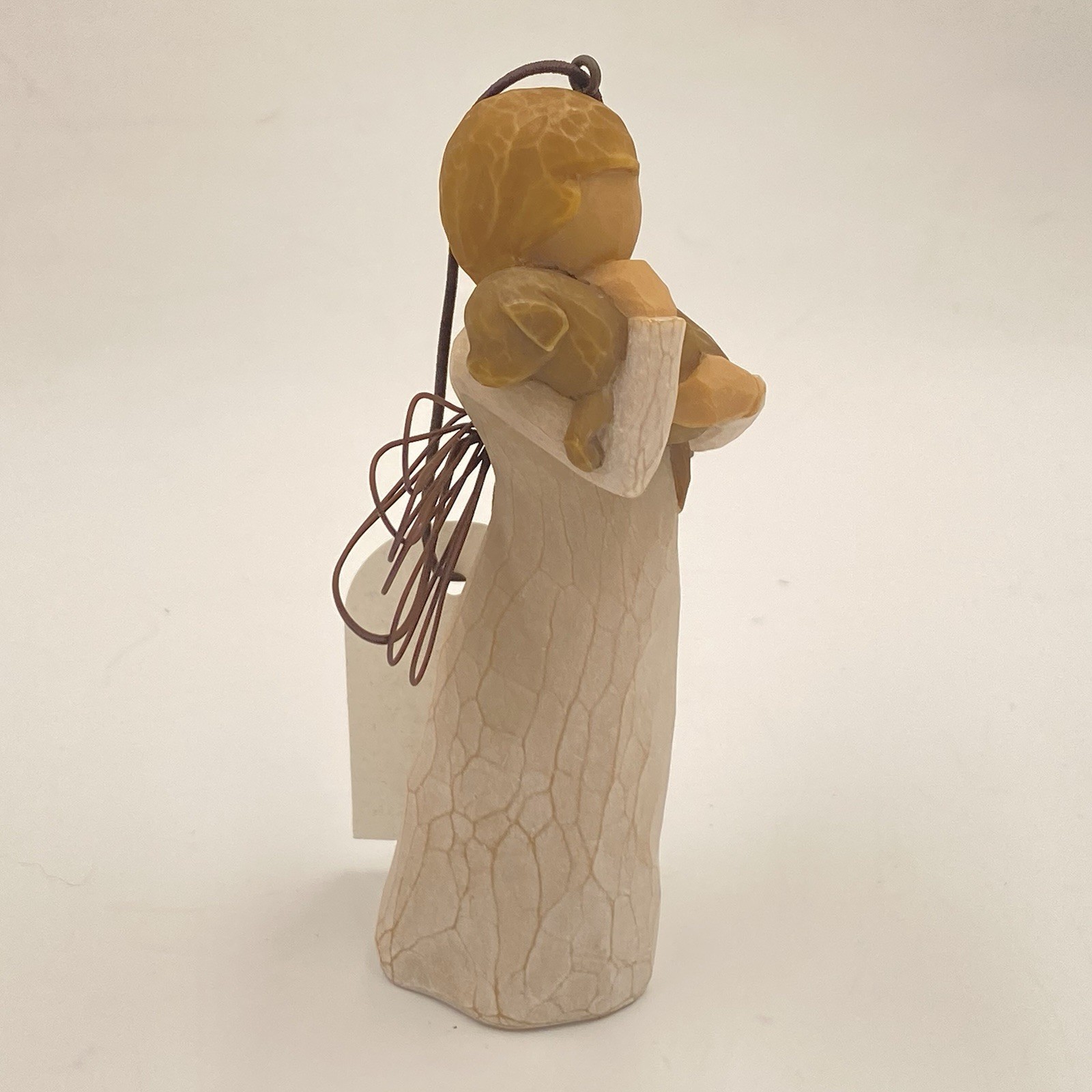 Willow Tree “Angel of Friendship” Ornament #26043 Susan Lordi Demdaco 2013 Dog