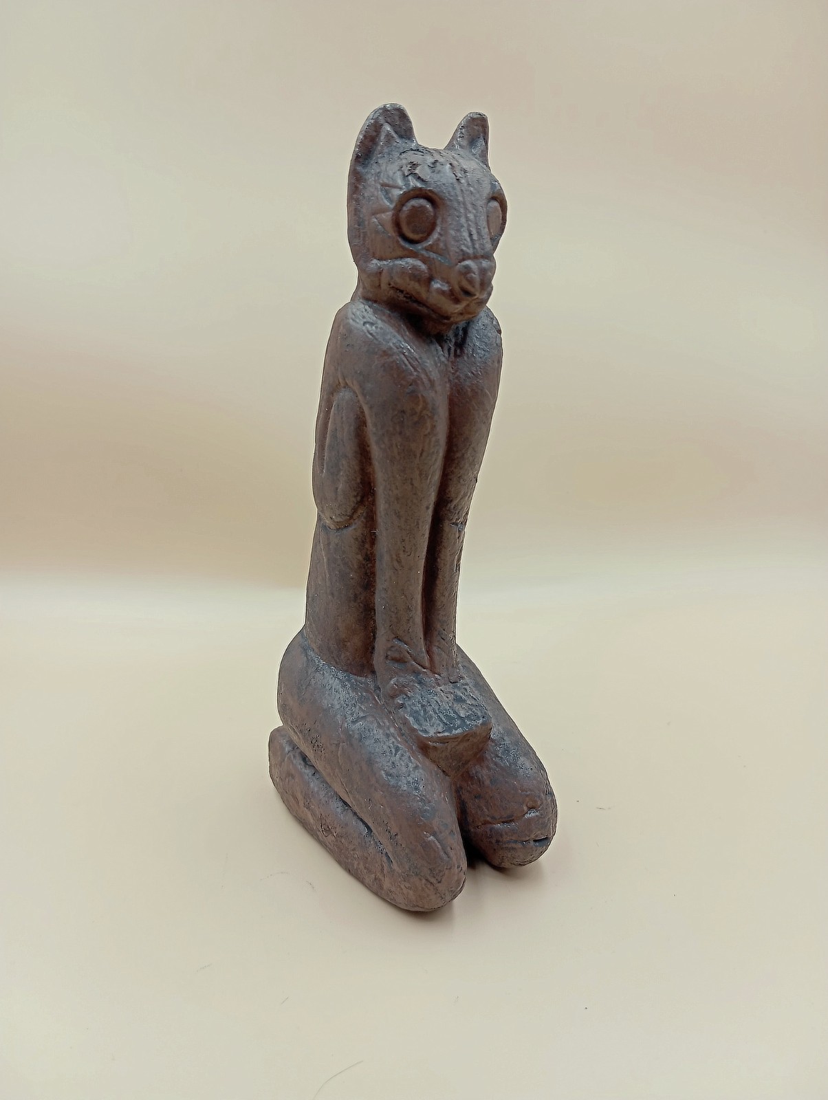 Replica of Famous Key Marco Cat figurine, Natural size, Artefact copy, Souvenir