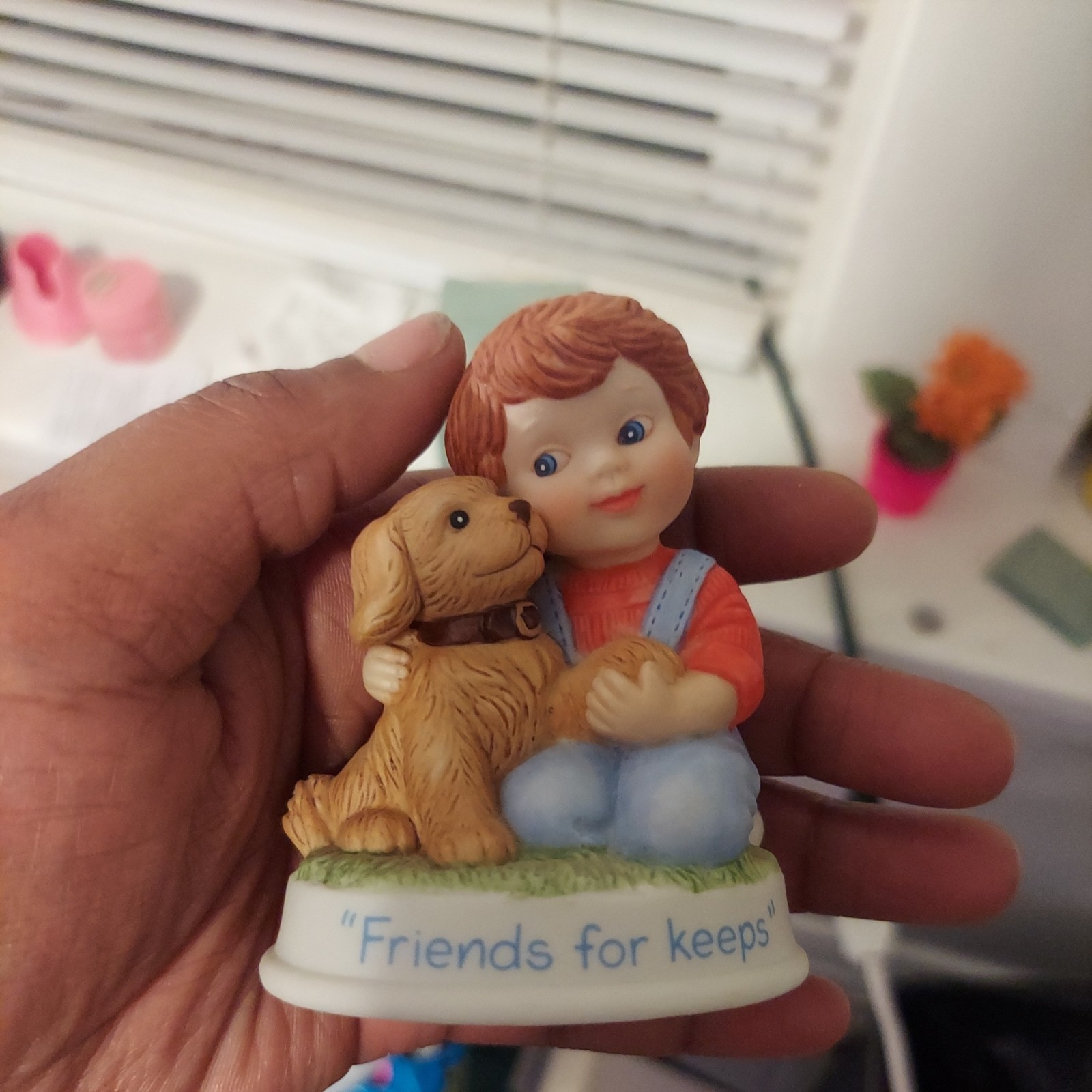 3 Tender Memories Figurines Friends for Keeps,Our Special Story,Purfect Love