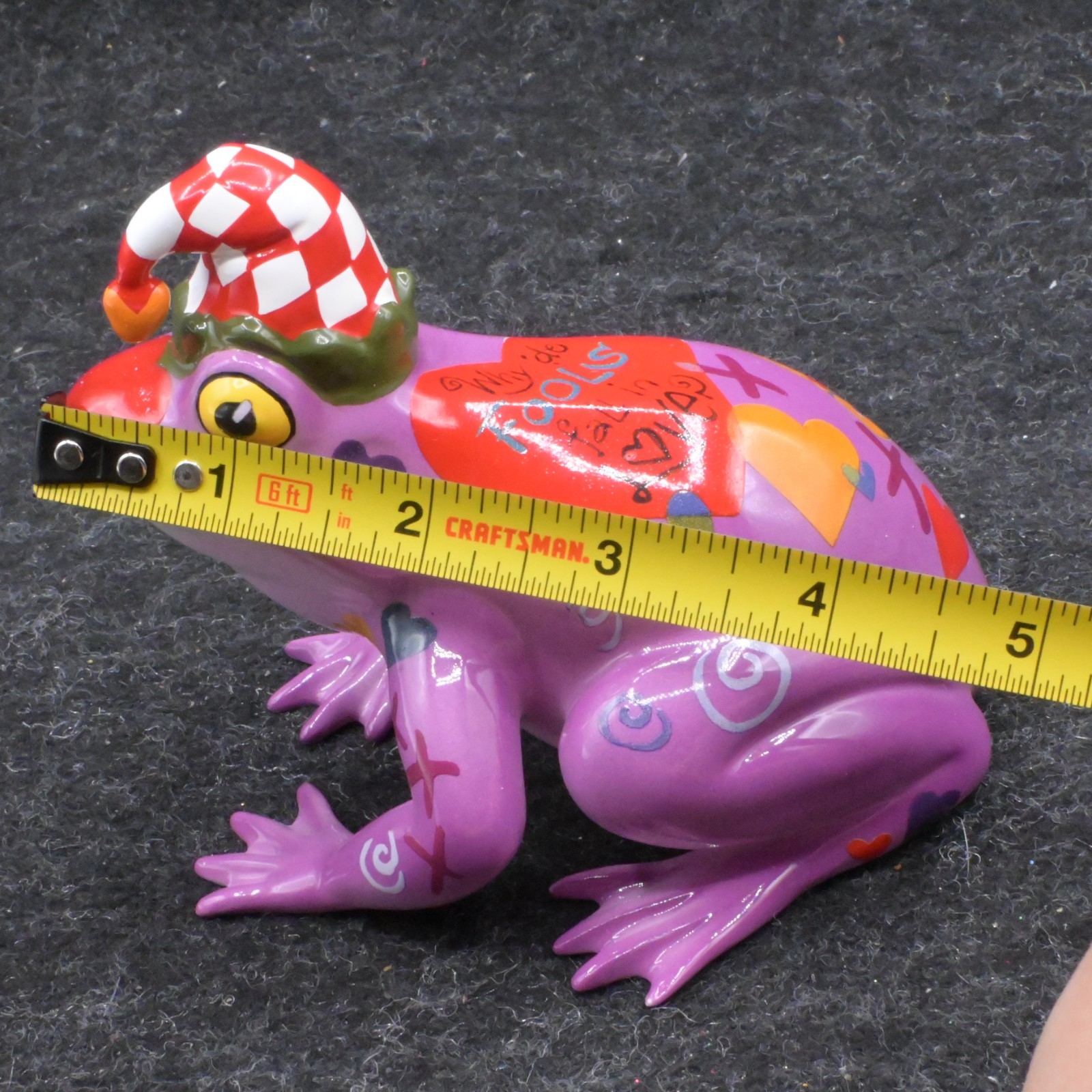 Westland Giftware Fanciful Frogs “Toadfool” Figurine 2002 w/ Box