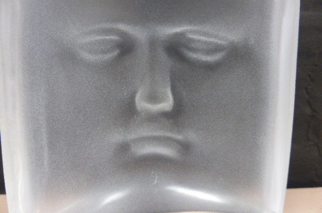 Daum France Crystal David Sculpture Roy Adzak Signed Figurine SM12