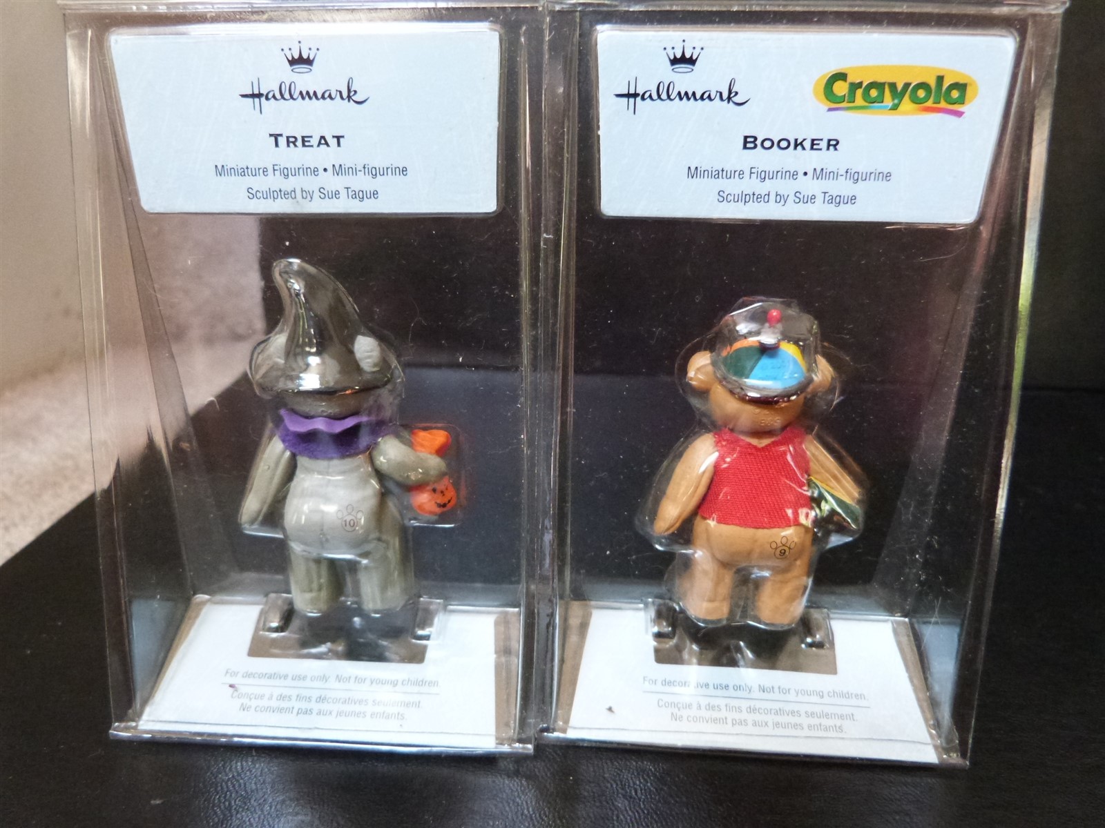 Hallmark Merry Miniature Itty Bitty Bears lot Raindrop Windy Snowflake Blessing