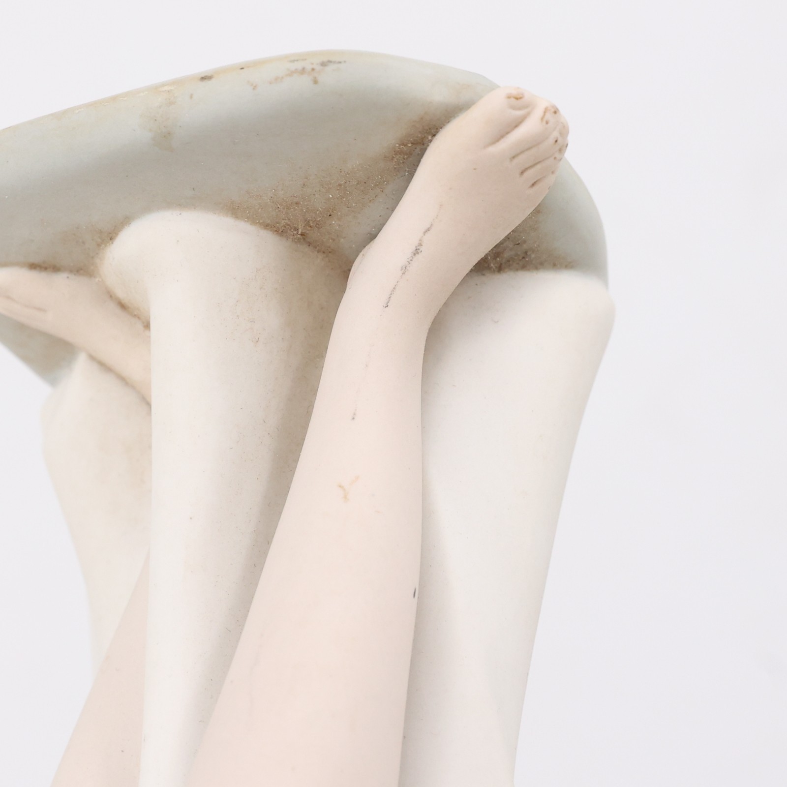Vintage Lladro Nude Woman Matte Porcelain Figure