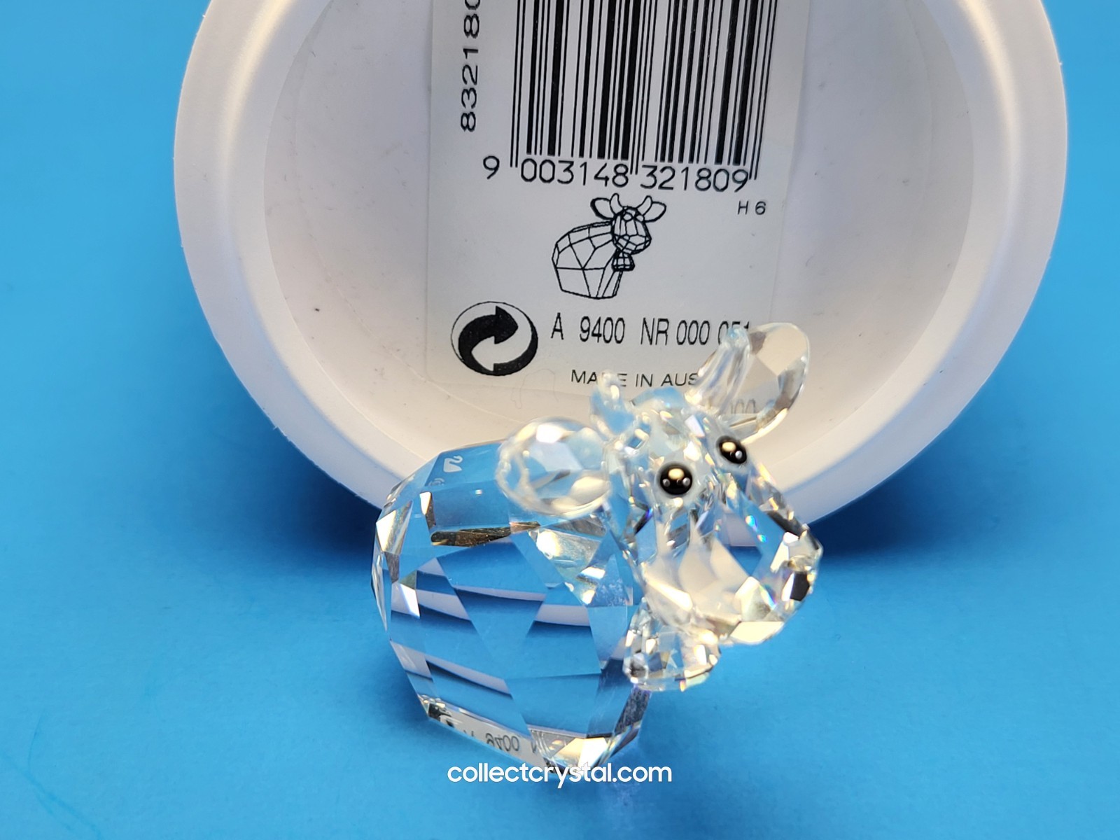 Swarovski Lovelots Missy Mo Cow Small Clear Pioneers # 832180