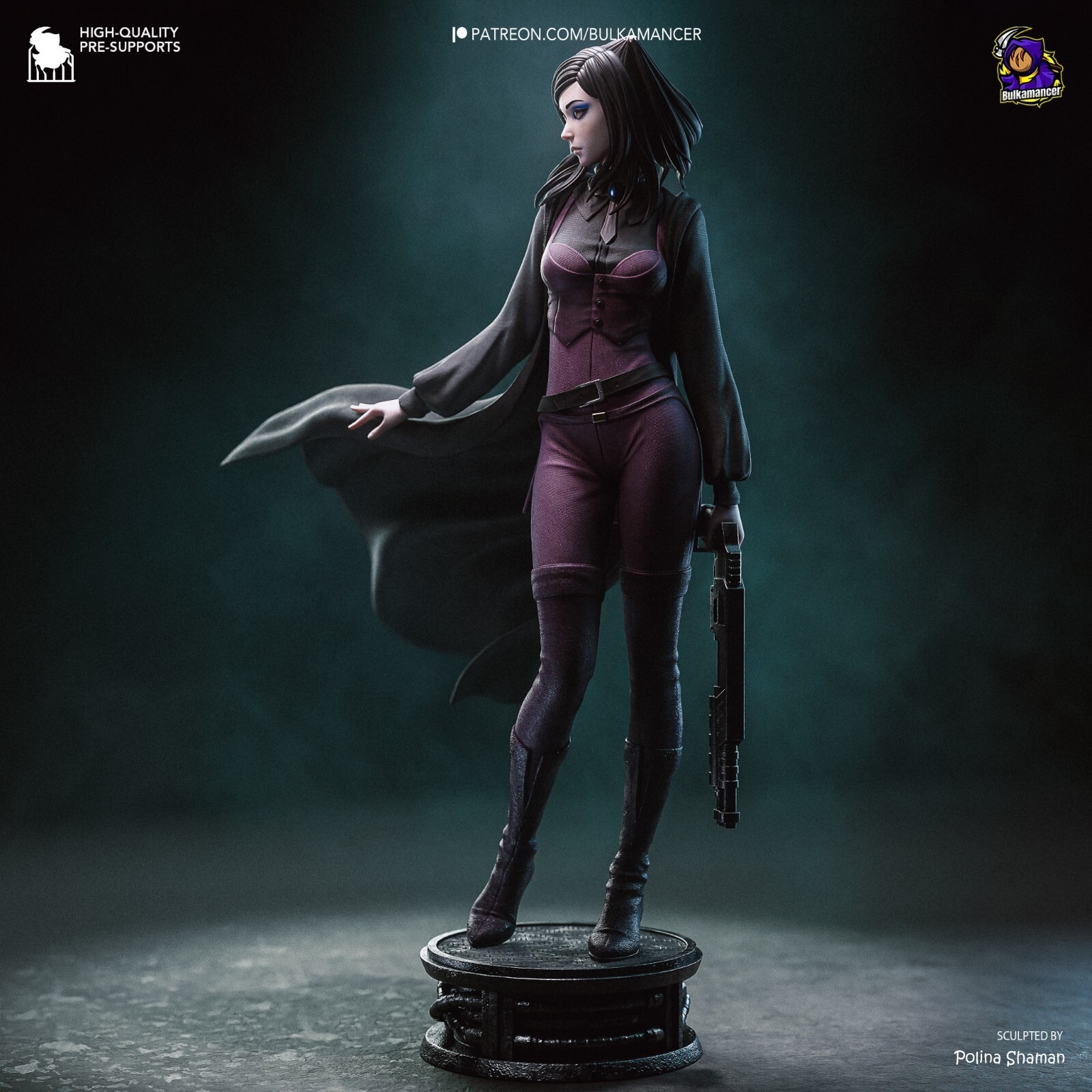 1:8 Re-L Ergo Proxy Fan Art UNPAINTED High Quality Garage Kit
