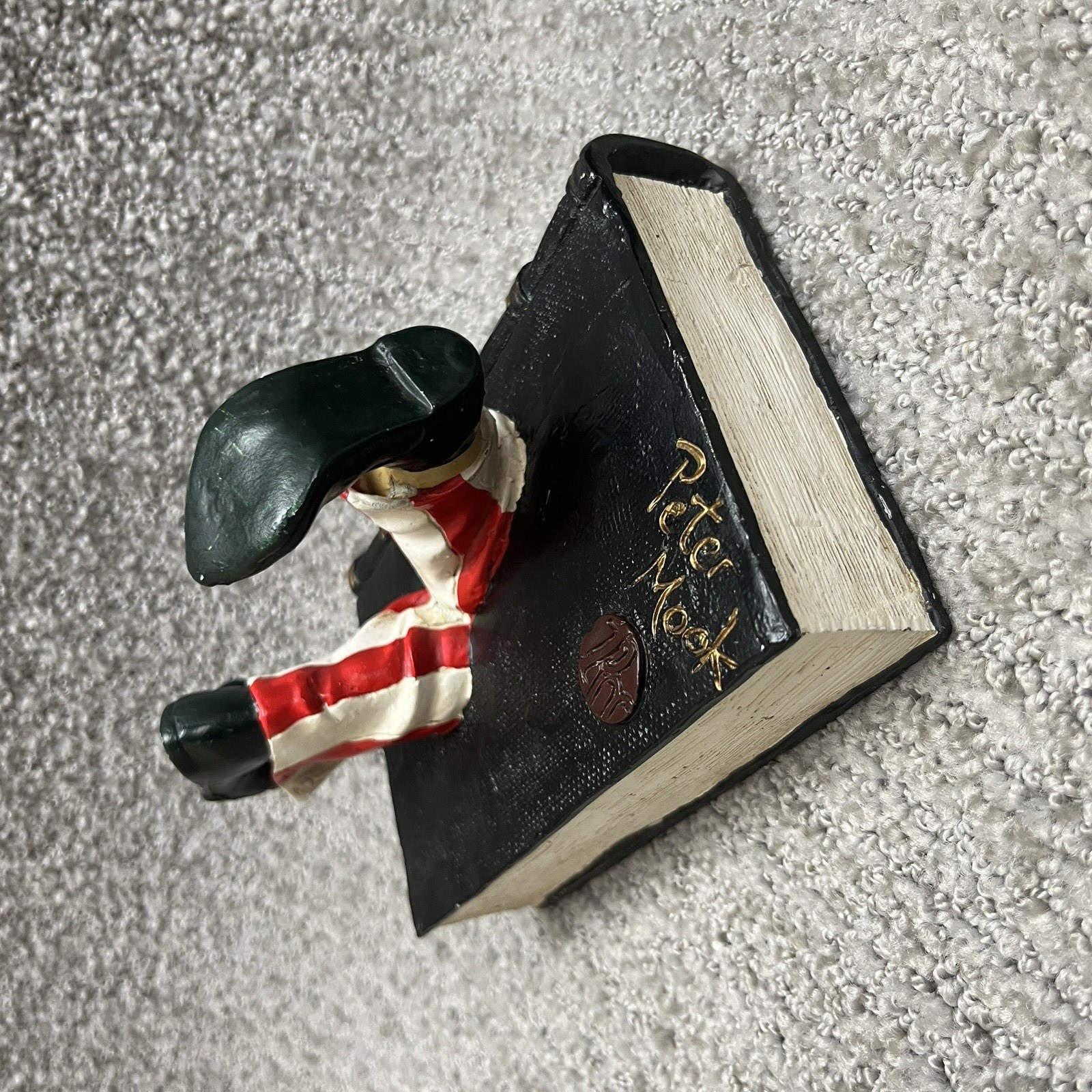 Vintage Peter Mook Clown Book Ends Gone with the Wind & Hope and Glory Resin