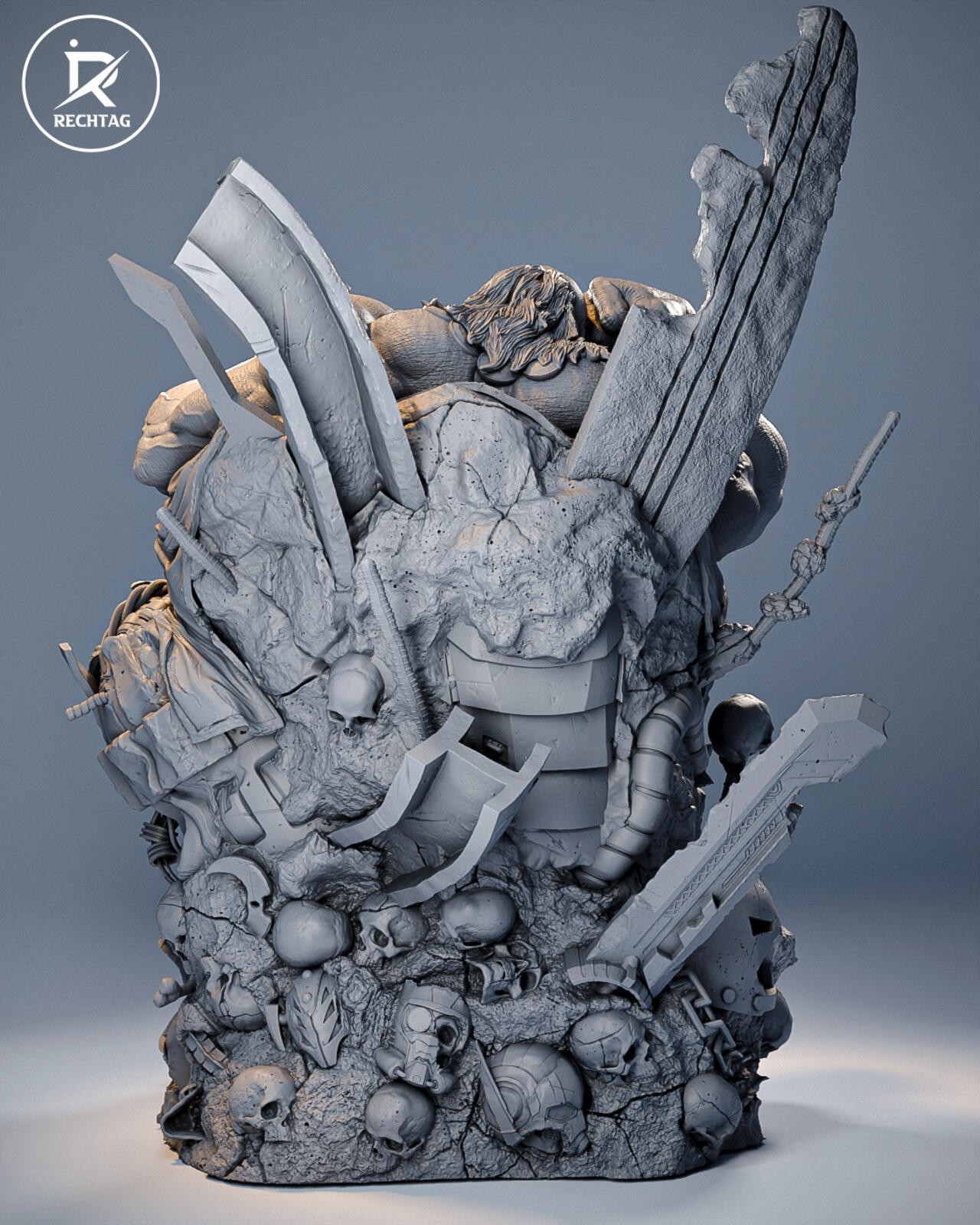 Maestro | Marvel | 3D Printed Sculpture | Unpainted 1:8
