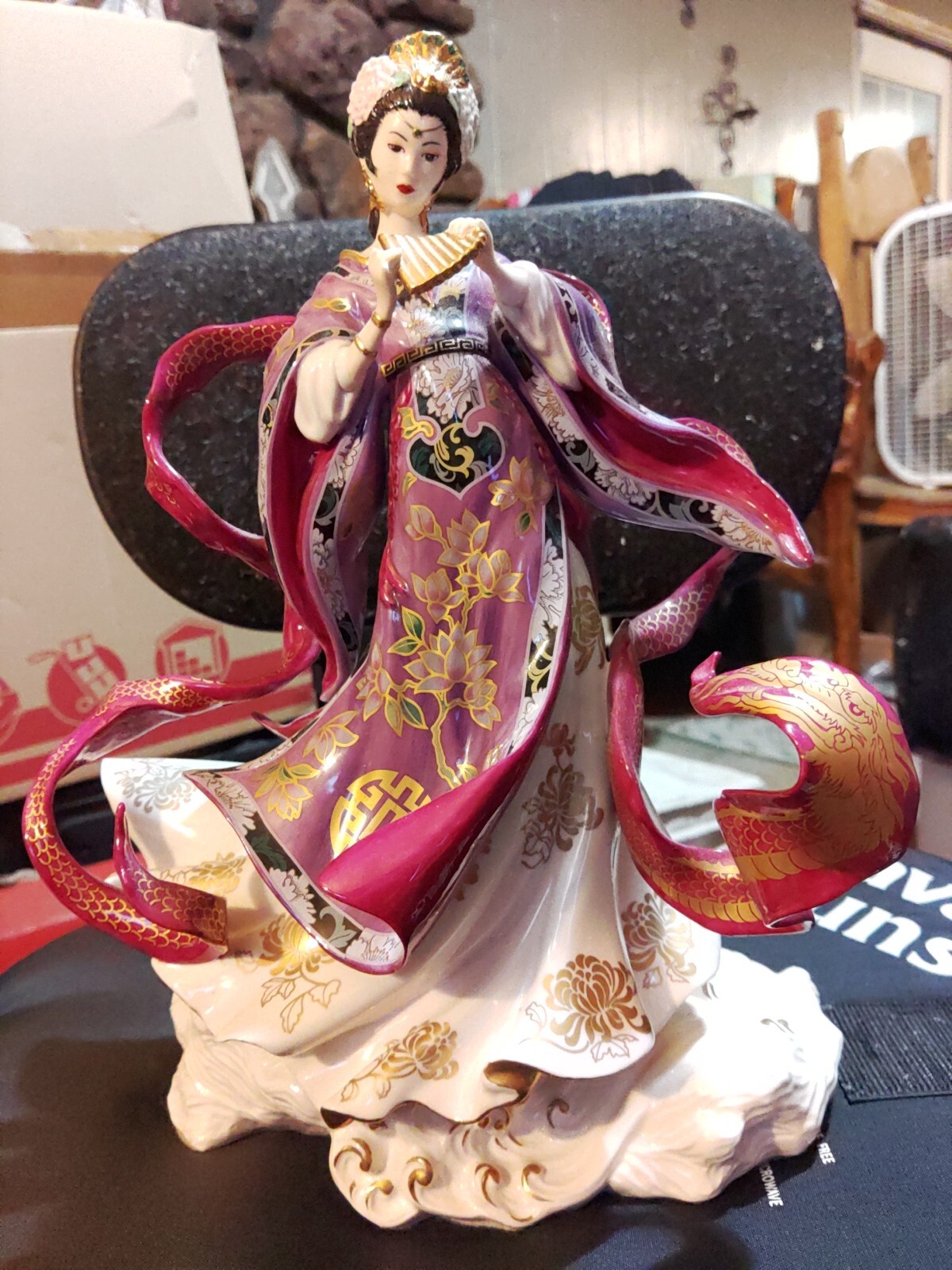 Caroline Young Franklin Mint Porcelain LE Figurine The Dragon King’s Daughter