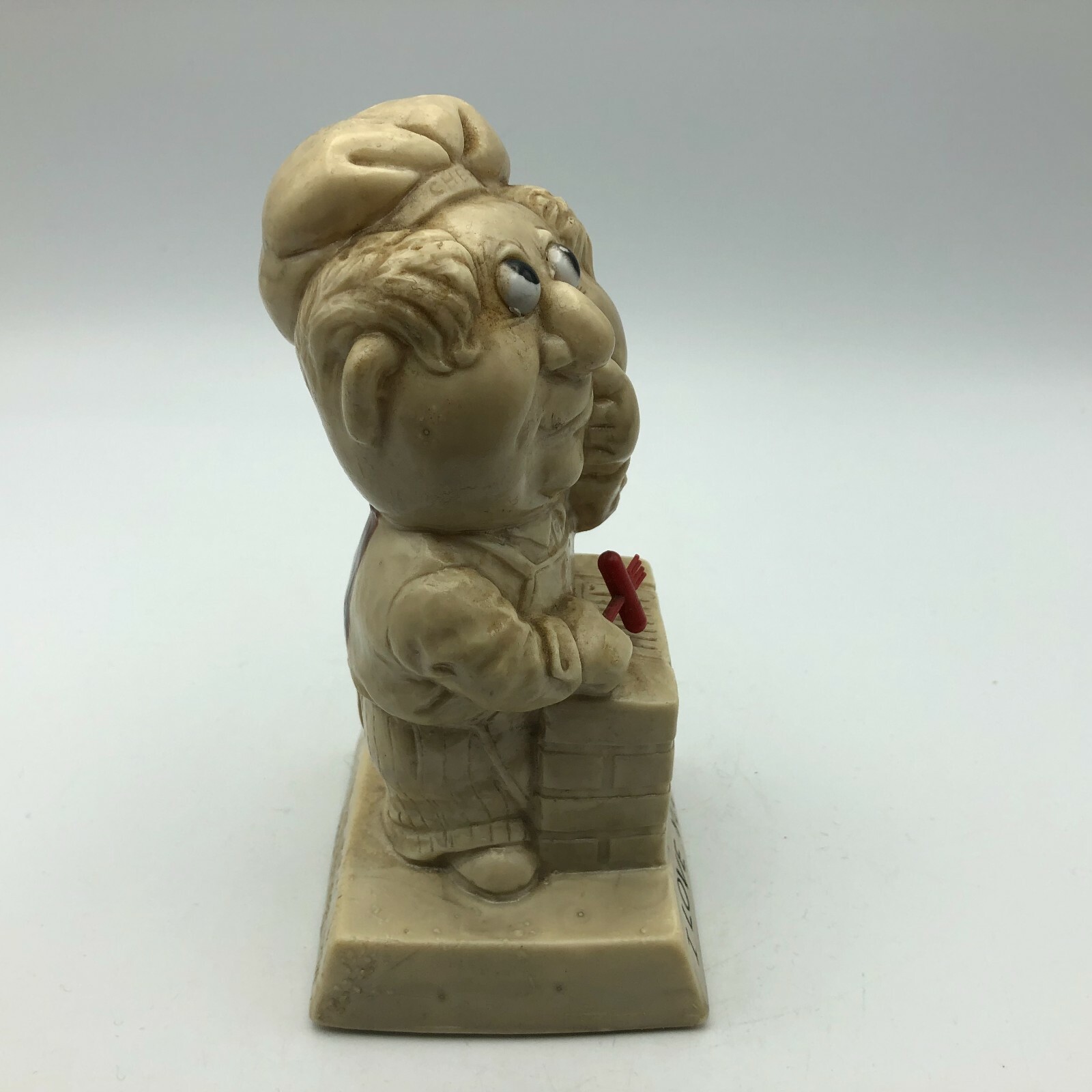1971 Vintage 6″ I Love You Dad BBQ Grilling Statue 720 Figurine Berrie USA S26