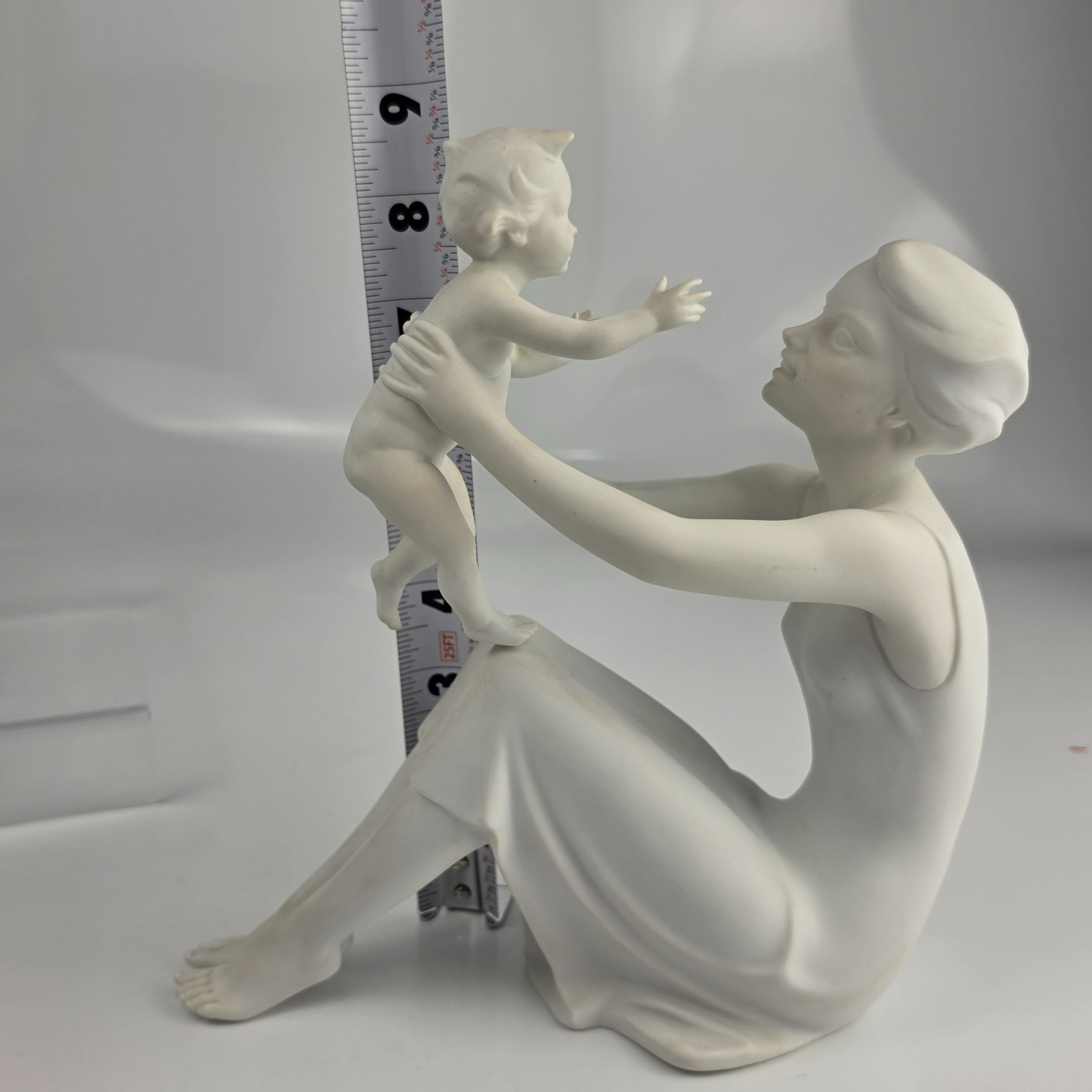 Vintage Kaiser Porcelain Bisque Mother Child Figurine Bochmann #398