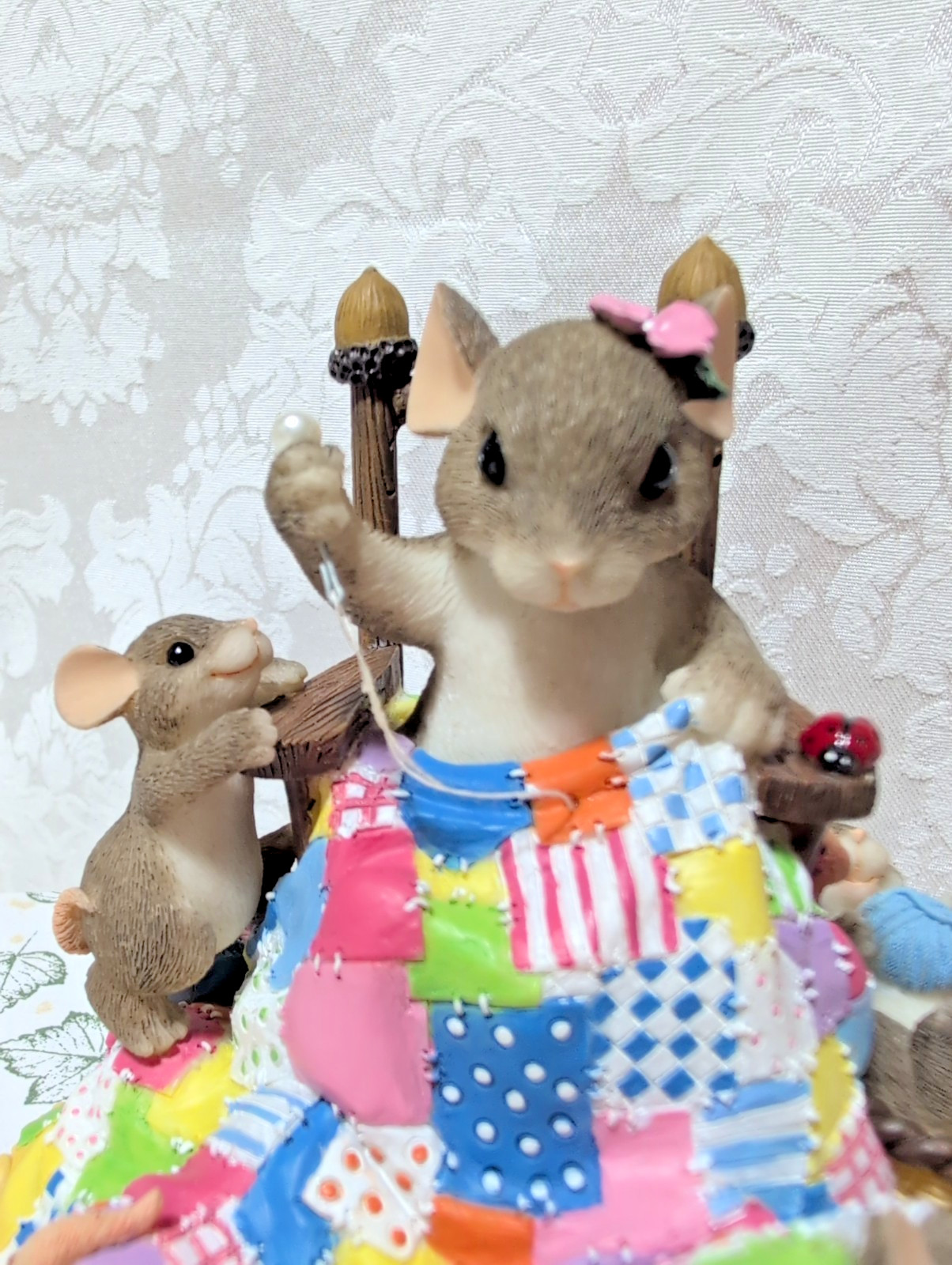 Fitz & Floyd Charming Tails HAPPINESS IS HOMEMADE #89/125