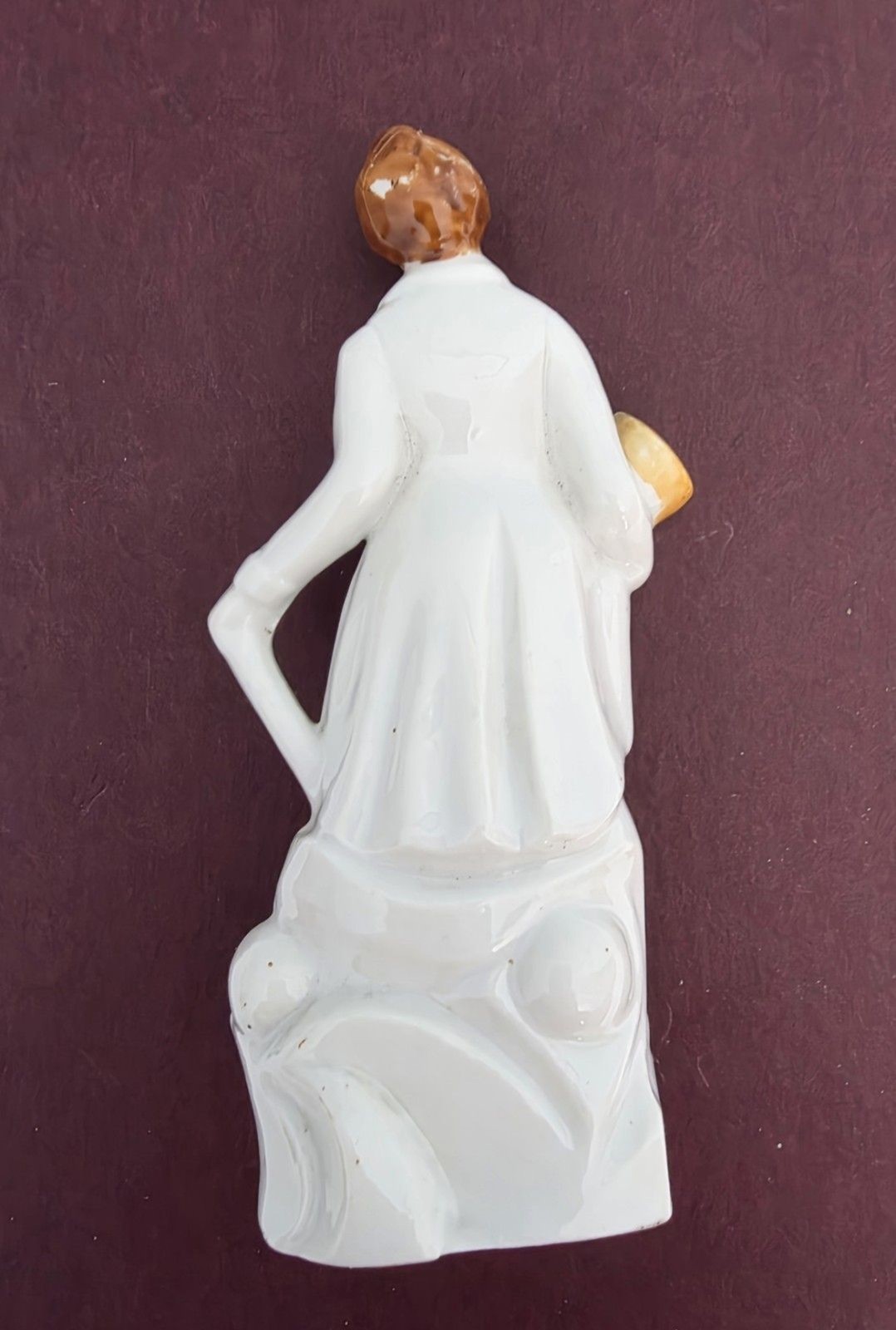 Antique Vintage Hand Painted Victorian Colonial Gentleman Made In Japan 5 Inches