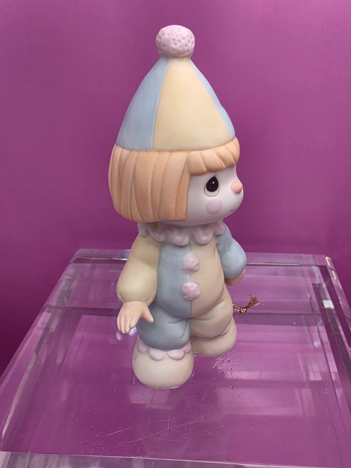 Precious Moments FiGURINE “Bless The Days Of Our Youth” 1985 ENESCO 16004 B-DAY