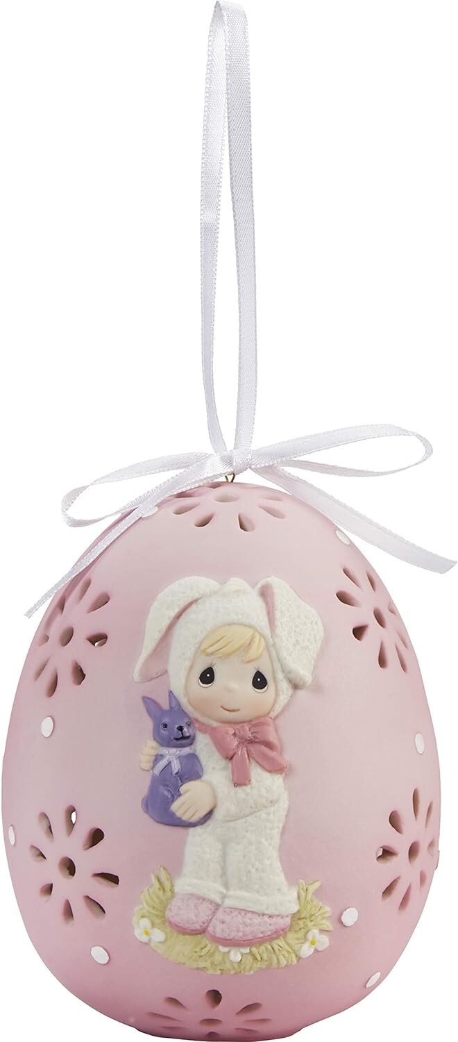 Lot 2 Precious Moments Gift Easter Egg Set Basket Fill Joy & Some Bunny Sweet