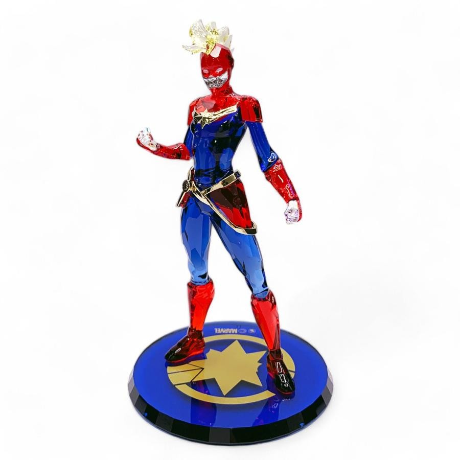 SWAROVSKI Figurine: Captain Marvel 5677461 W8×H13.6×D8cm