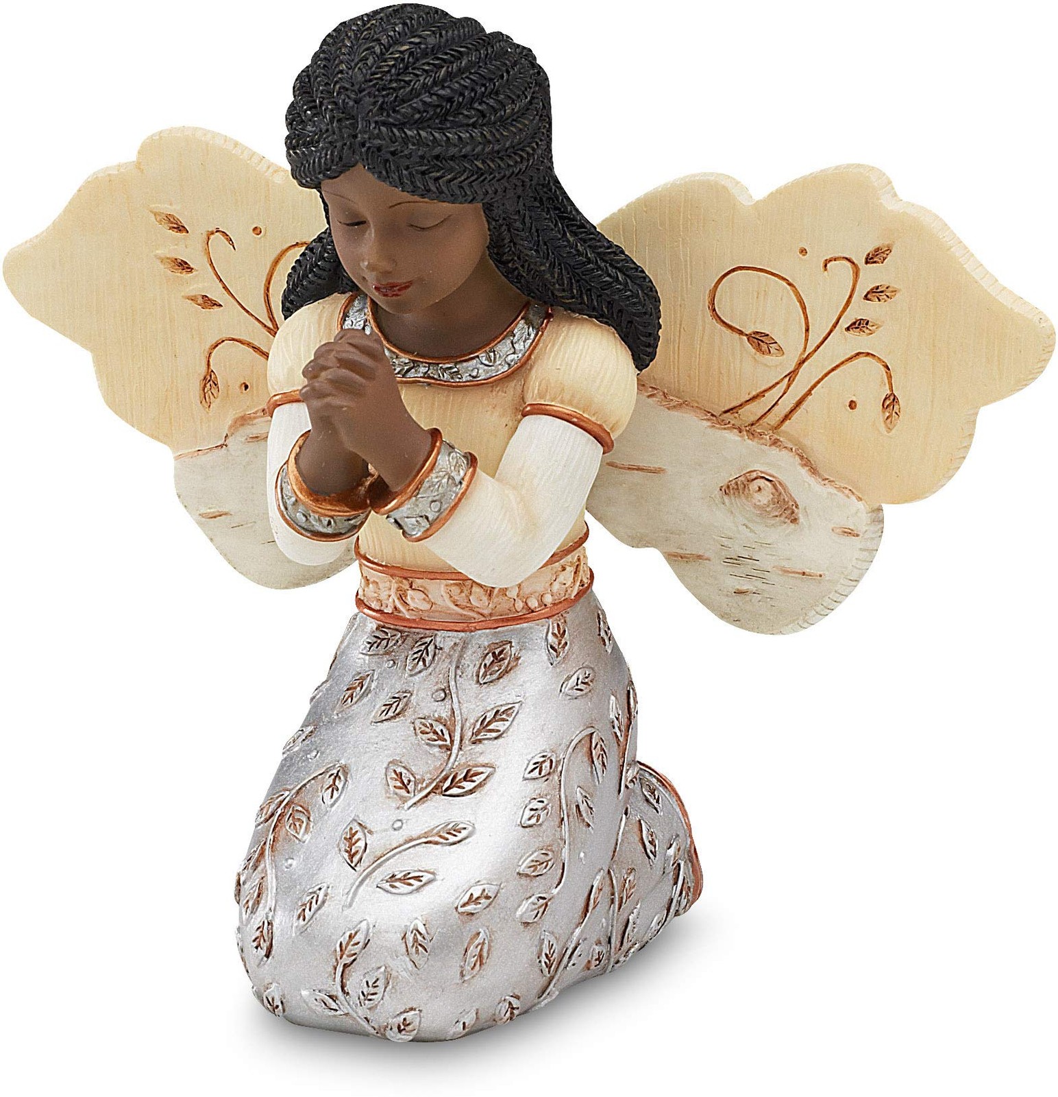 Pavilion Gift Company Angel Figurine 3 1 2 Inch Resin Multicolor Standard