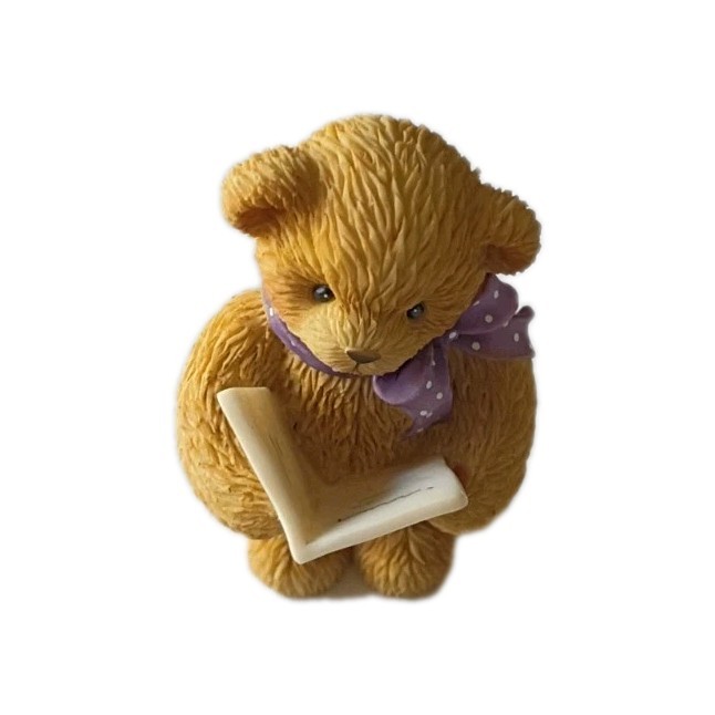 Cherished Teddies Cherished Teddies “Thank You ” 2000 BOY W CARD 833304