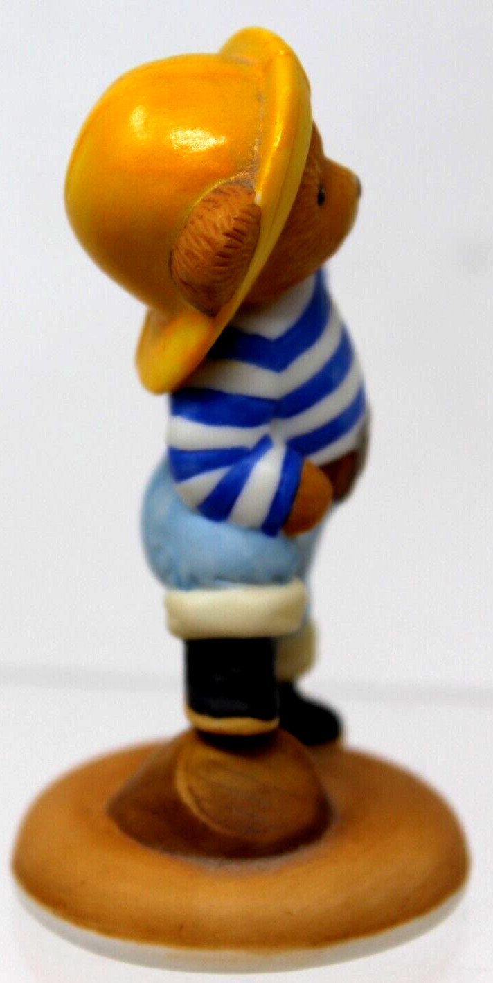 OLD TED The Franklin Mint Hotel Teddington Porcelain Figurine 1986 NO Box #WS-2