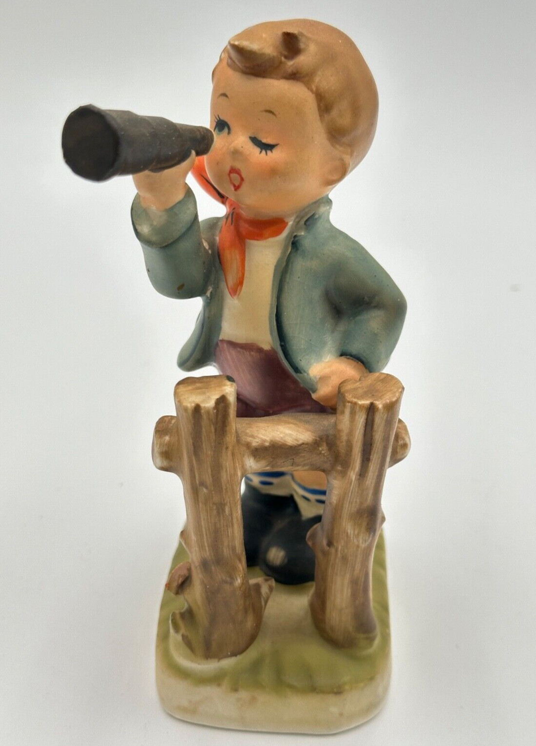 Arnart Figurine ~ Erich Stauffer Junior Astronaut ~ U8588 Boy w/Telescope