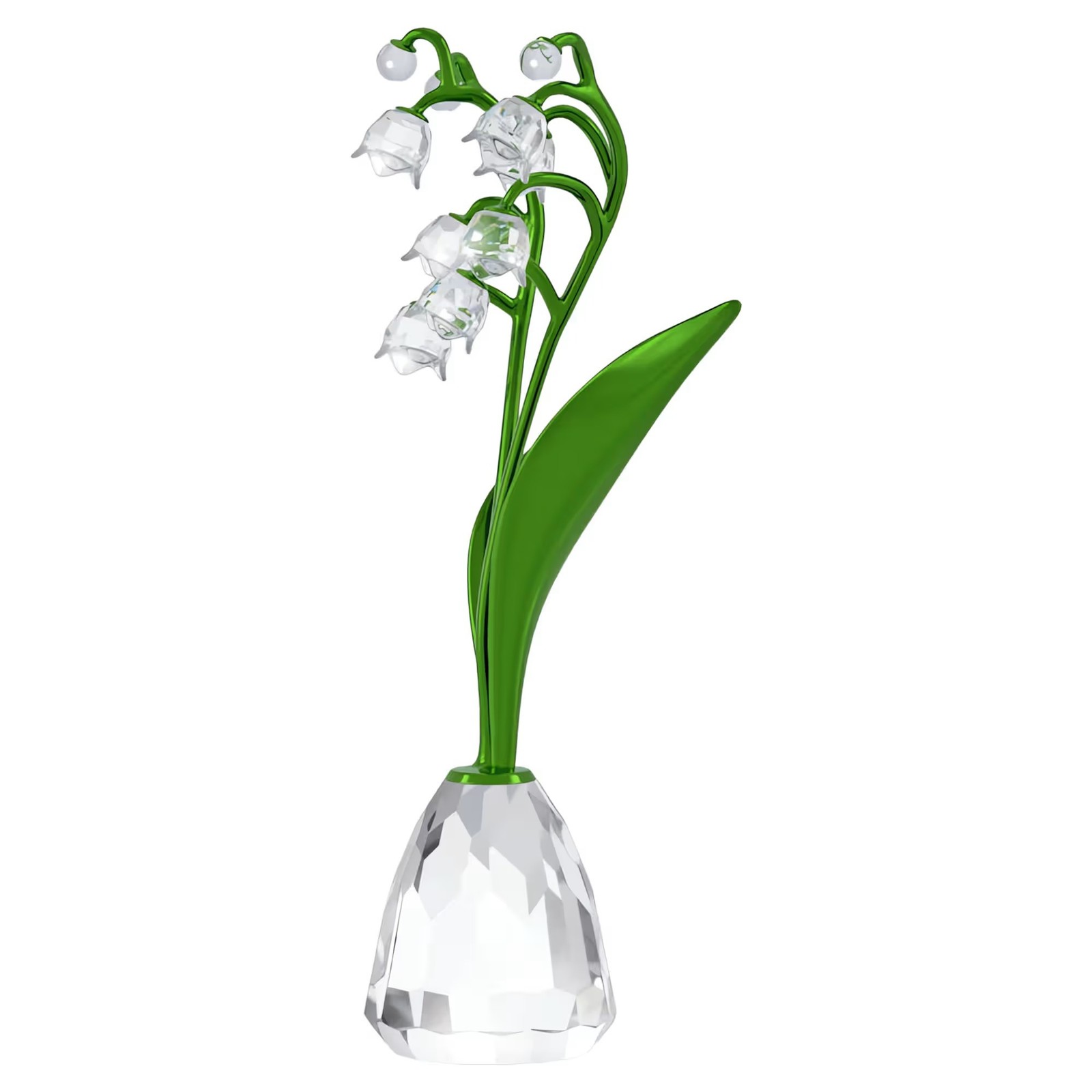 Swarovski Crystal Florere Lily of the Valley Figurine Decoration, Green, 5721541