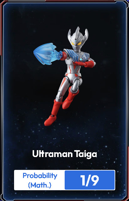 Blokees Ultraman Galaxy Version S 01 Mini Model Kit Taiga 1/9