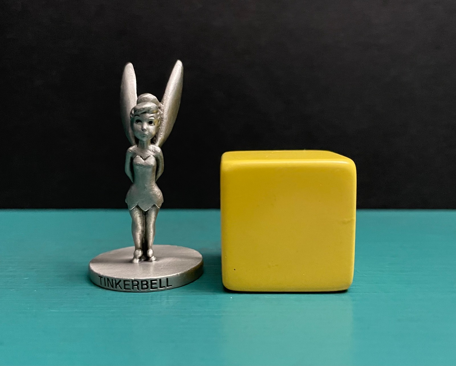 Walt Disney Schmid Pewter RKO Cartoon Peter Pan Pixie Fairy Tinkerbell Figurine