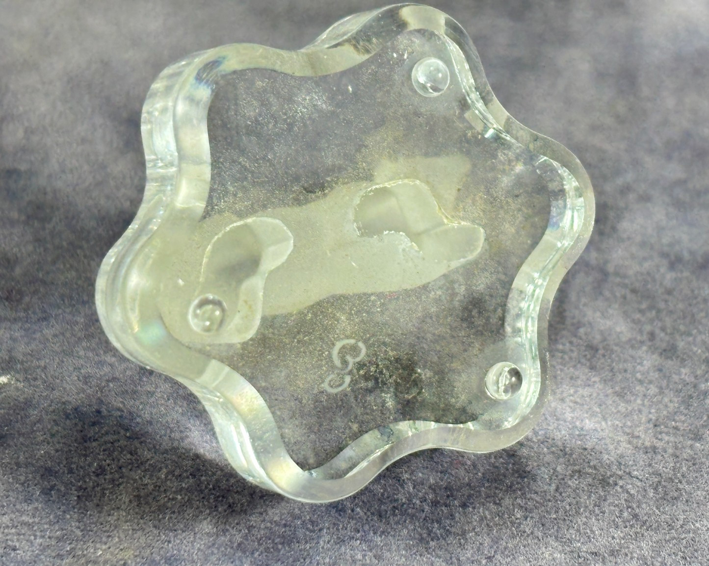 Set of 2 – Vintage Swarovski Ebeling & Reuss Polar Bear and Teddy Bear Frosted