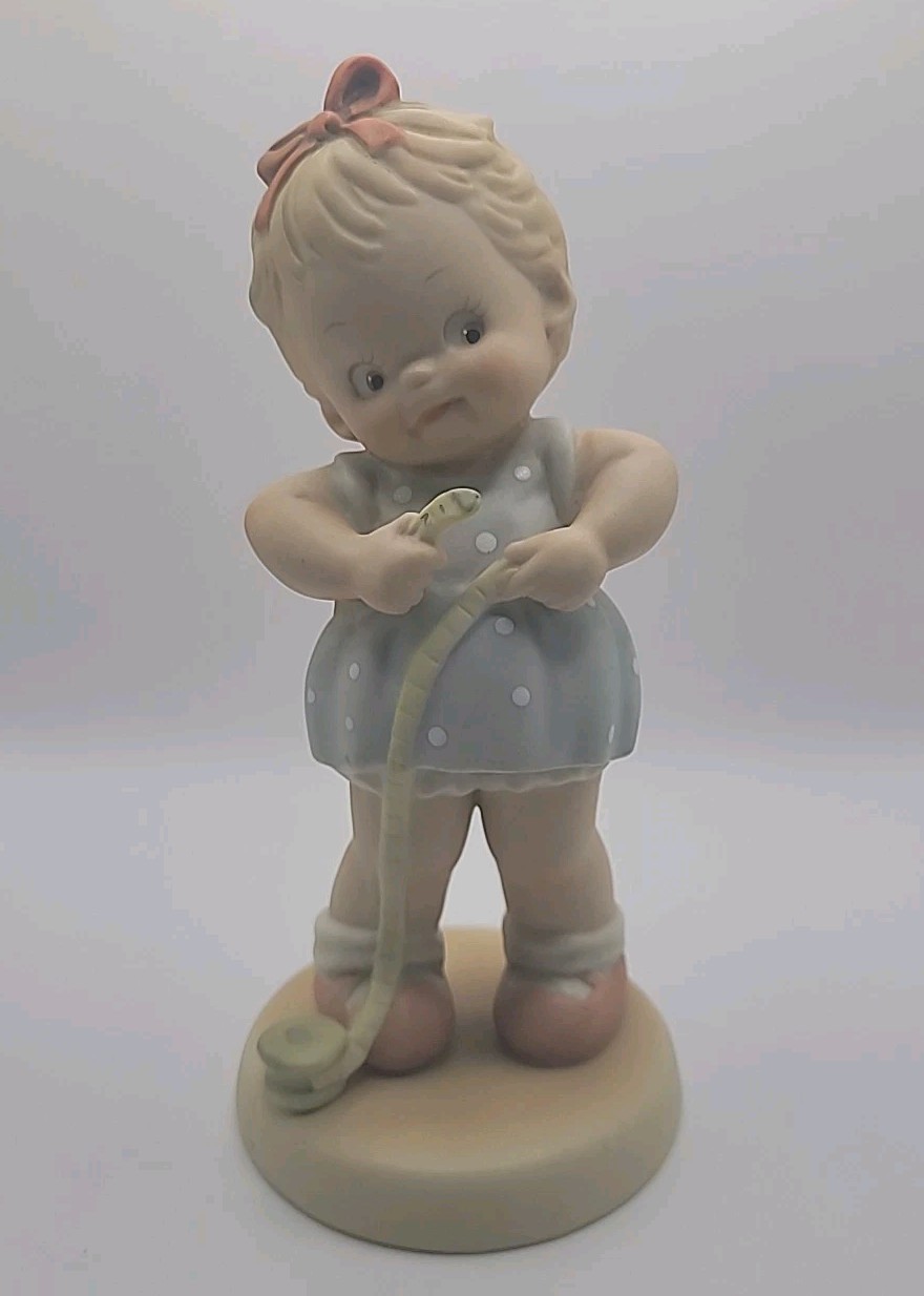 VINTAGE 1990 Enesco Pull Yourself Together Girls Waists Are In 5 1/2″ by 2 1/2″