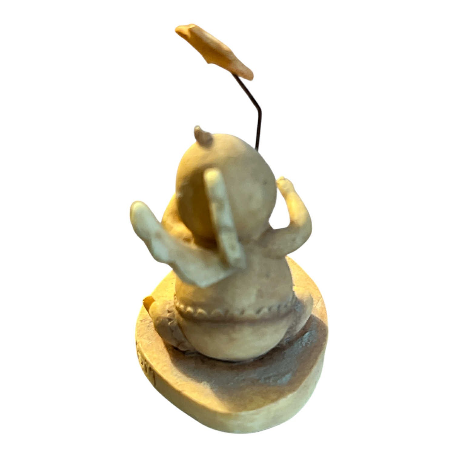 RETIRED 2004 LANG & WISE AUGUST MOON BABY WINGS ANGEL FIGURINE BY DAN DiPAOLO 2″