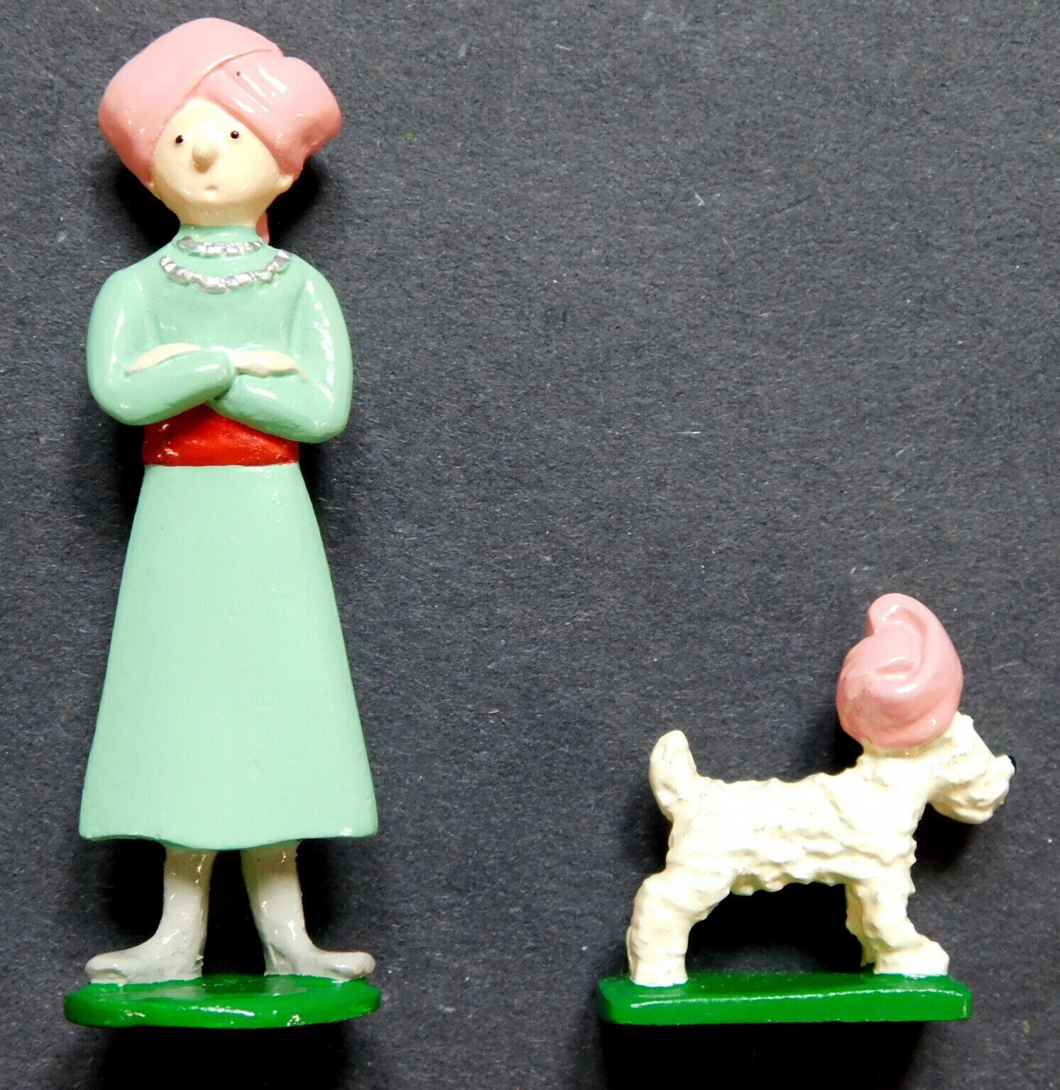 Pixi Tintin Figurine 4523 “Tintin Milou Turban” 1992 Rare Metal Cigars Figure