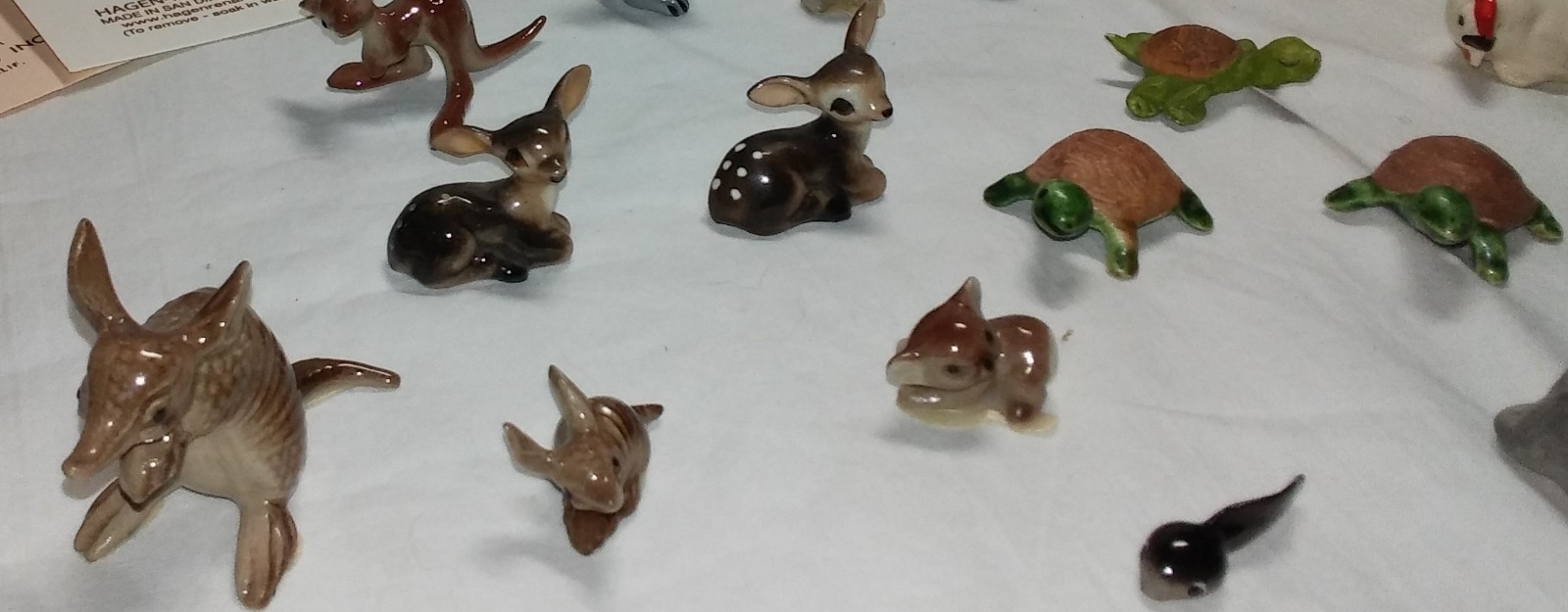 Vintage Hagen Renaker Miniature Animal Figurines Lot Of 50, Some Rare