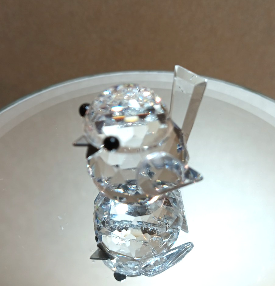 Swarovski Crystal Mini Sparrow Figurine In Original Box