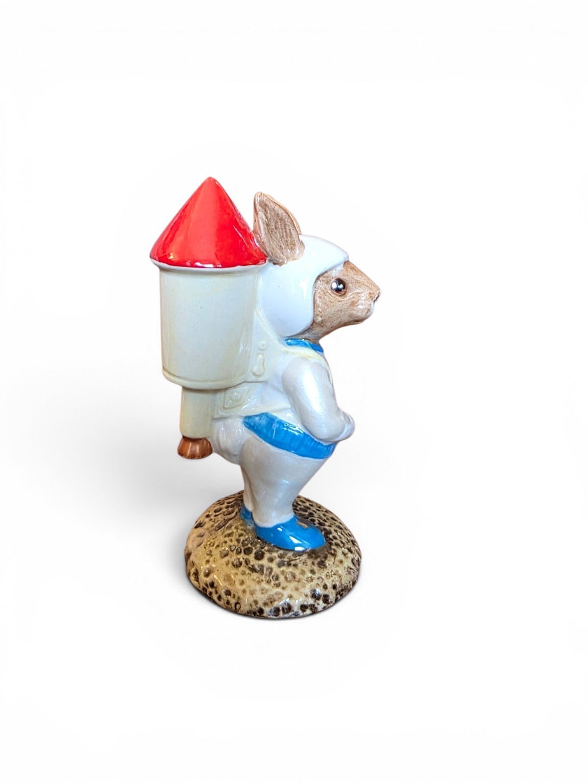 Royal Doulton Bunnykins Astro Bunny Rocket Man DB20 Figurine 1982 England