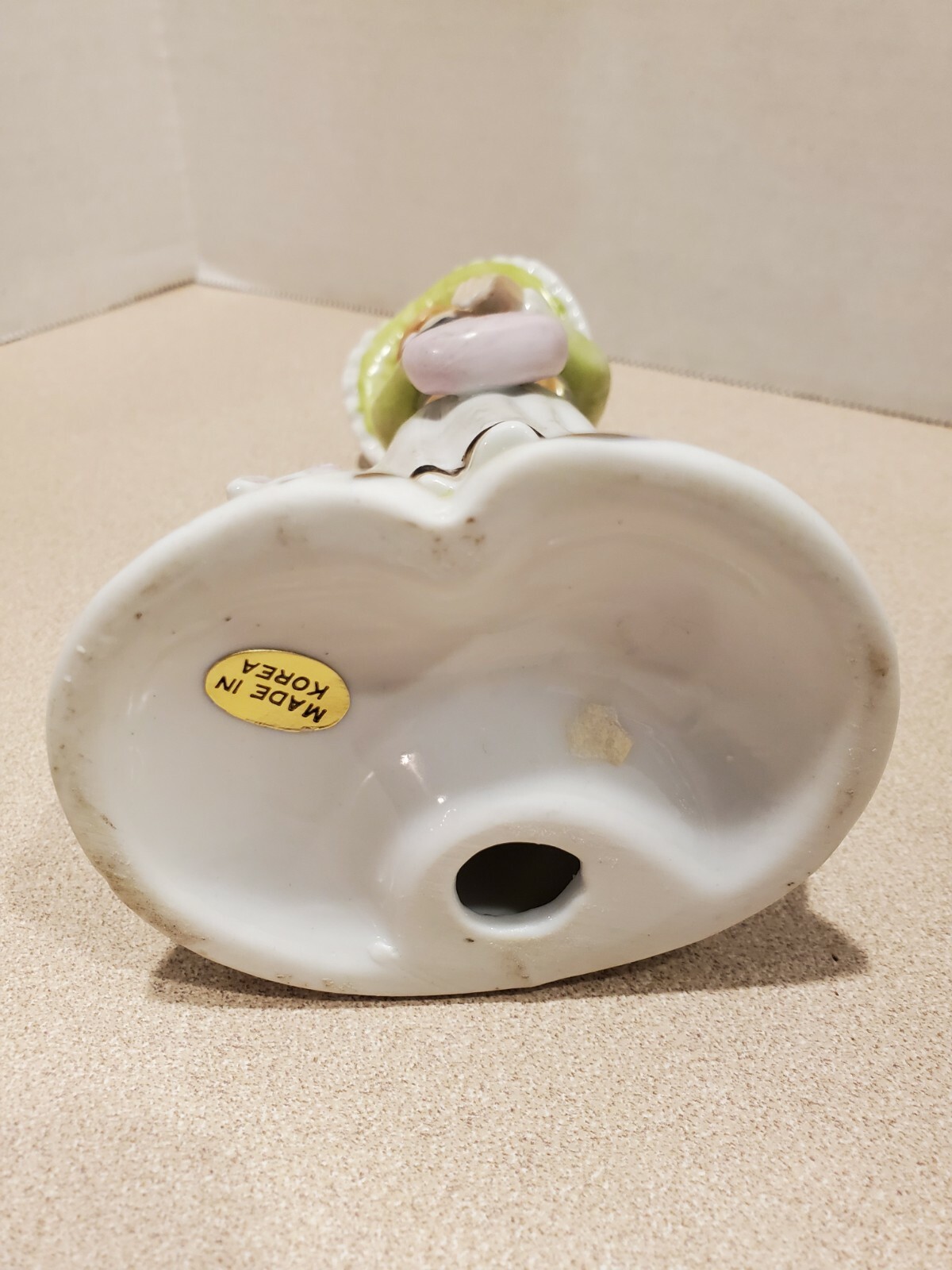 Vintage Mary And Lamb Figurine From Korea