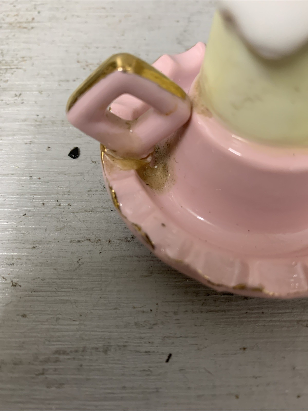 Vintage Rare UCAGCO Anthropomorphic Candle Flame Ashtray