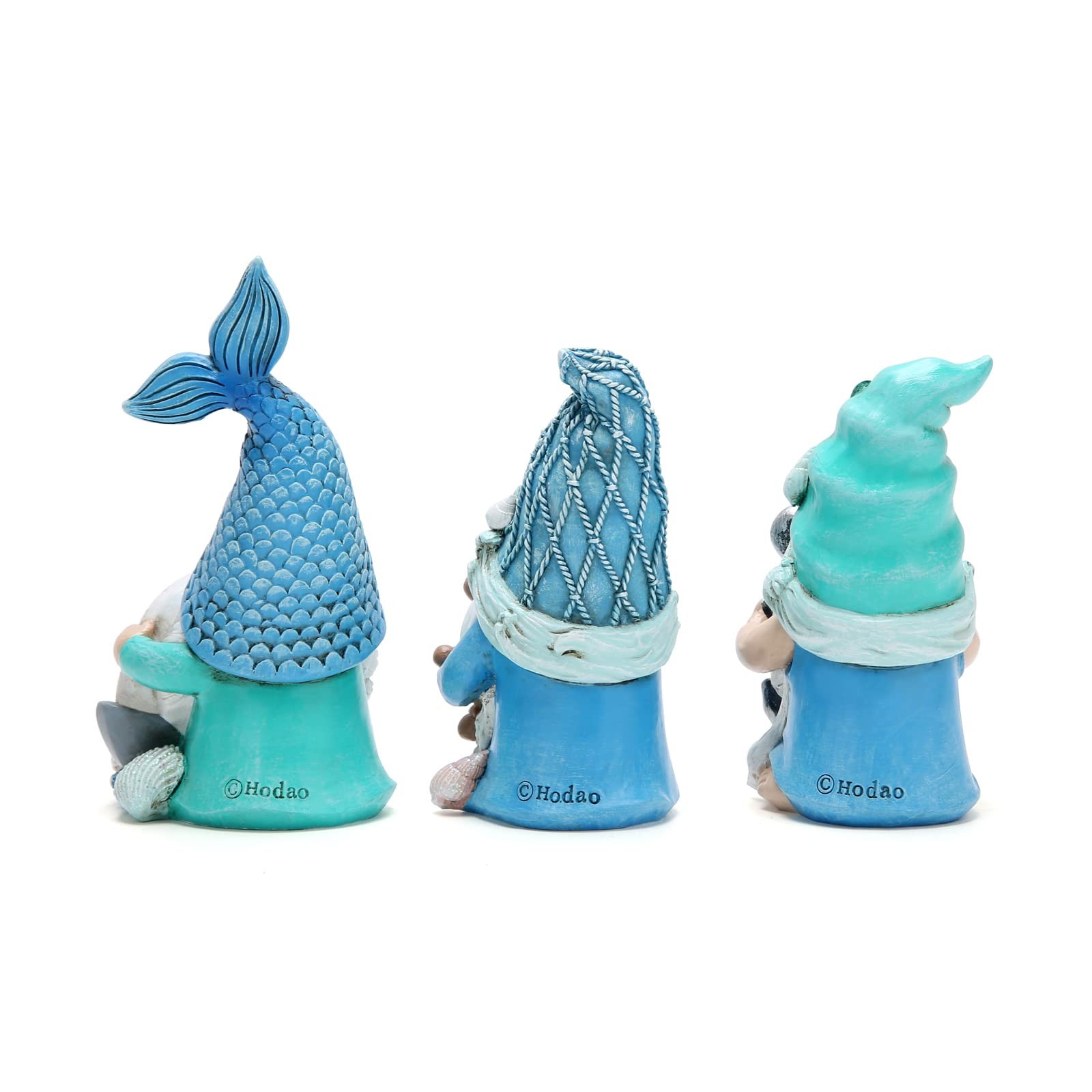 3PCS Summer Gnomes Decor, Star Shell Gnomes Handmade for Beach Décor, Swedish…