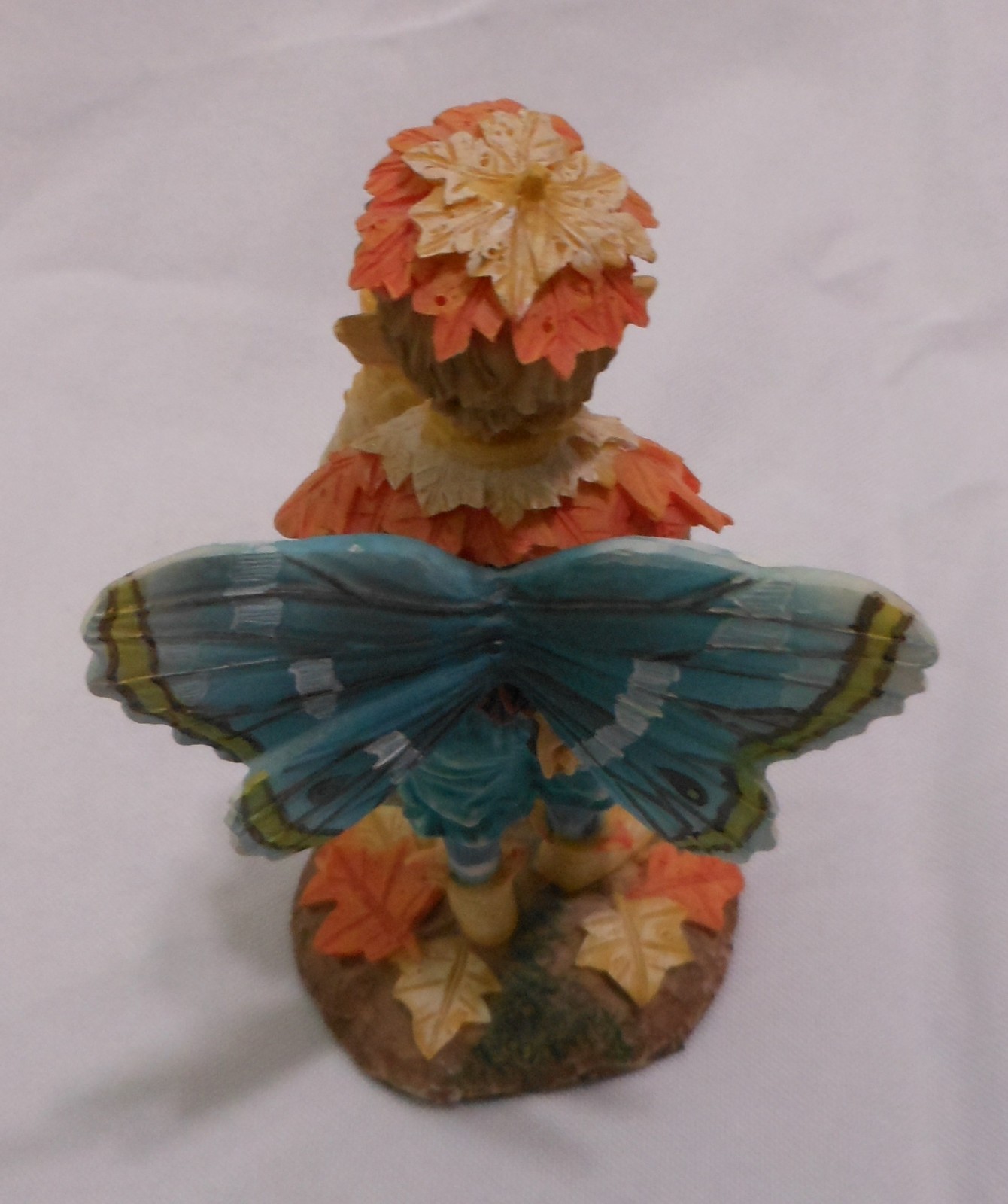 Fairie Fairy Figurine Winged 5-1/4″ High Unknown Origin Resin (Two Issues)
