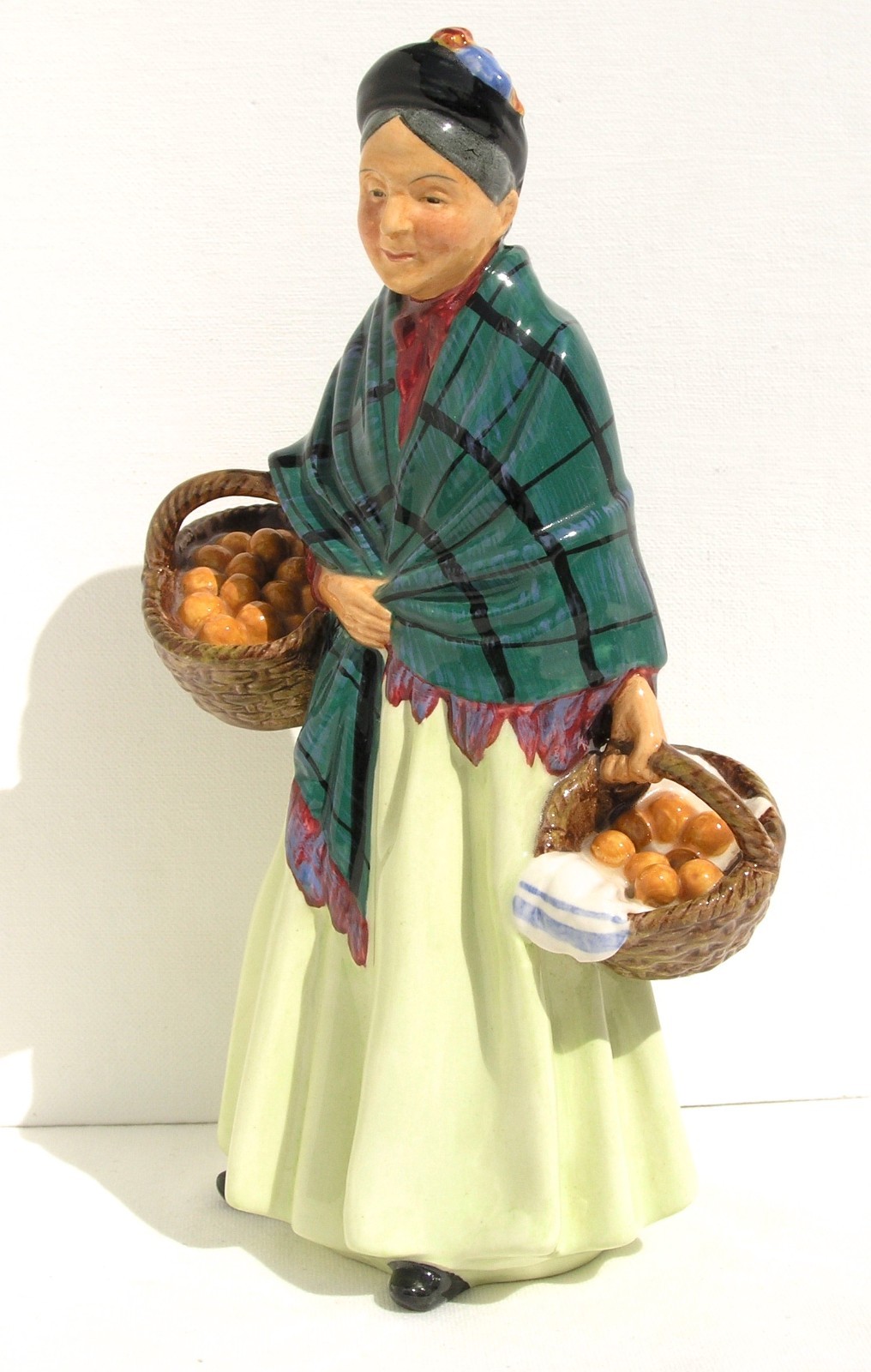 Vintage Royal Doulton Figurines (2) * The Orange Lady * Bridget *