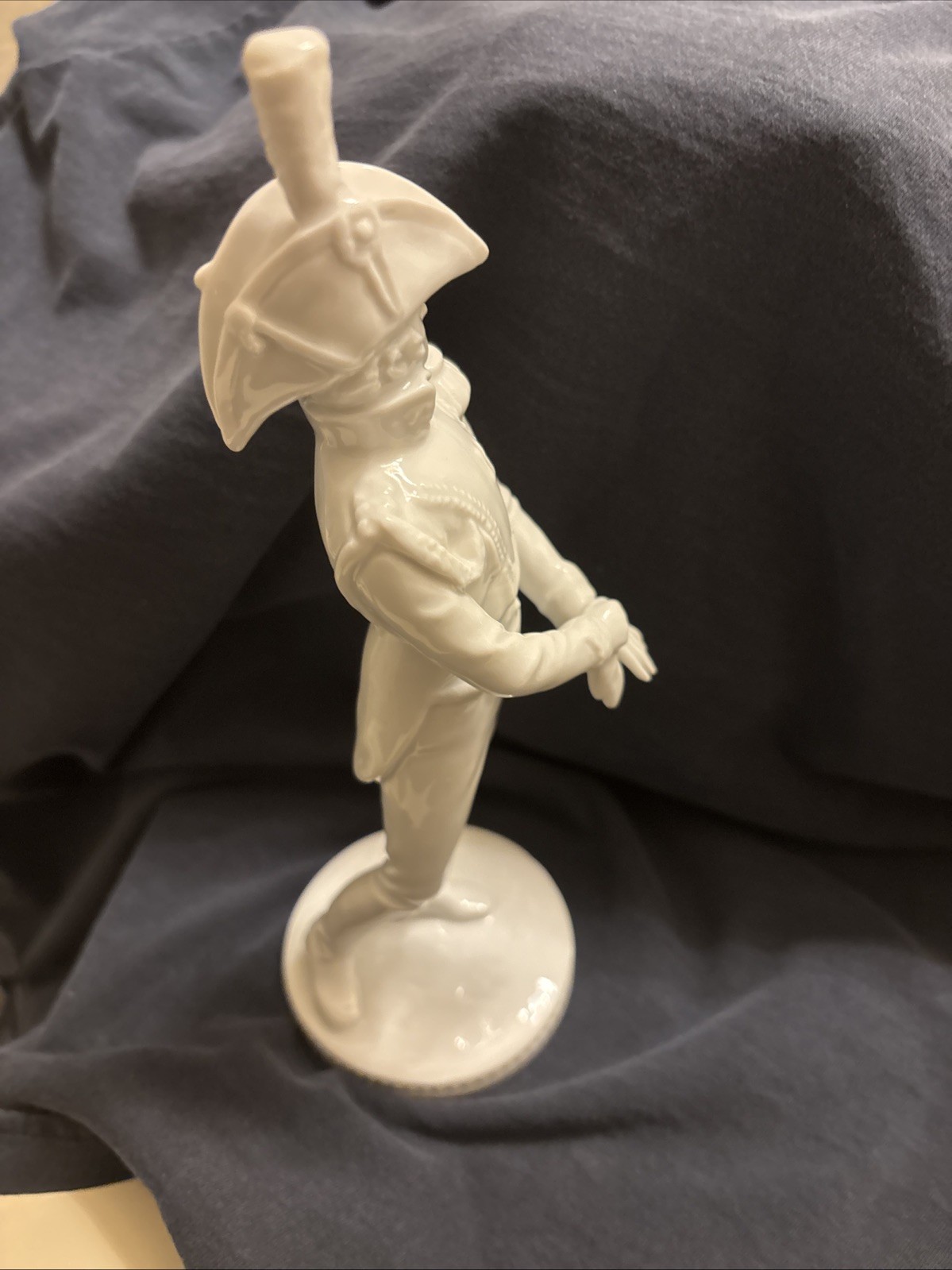 Alboth&Kaiser Vintage Porcelain Napoleonic French Soldier Statue